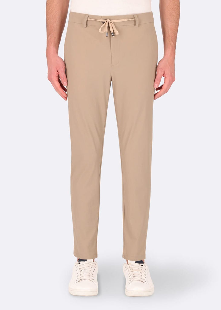 trousers technical fabric T 32" YORK T. ACTIVE sand front distretto12