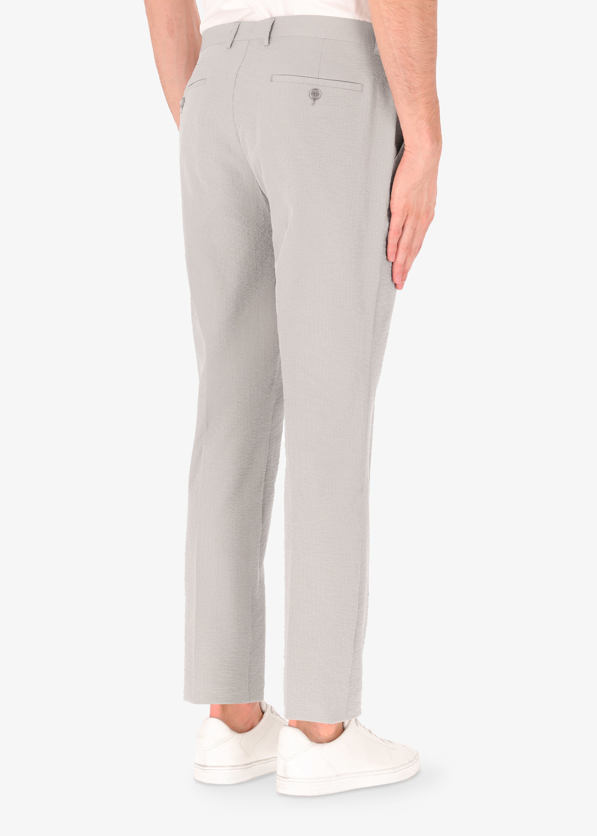 34“ Arezzo Semi Tailored Hose aus gestreiftem Stoff - Capsule Tailor-Tech