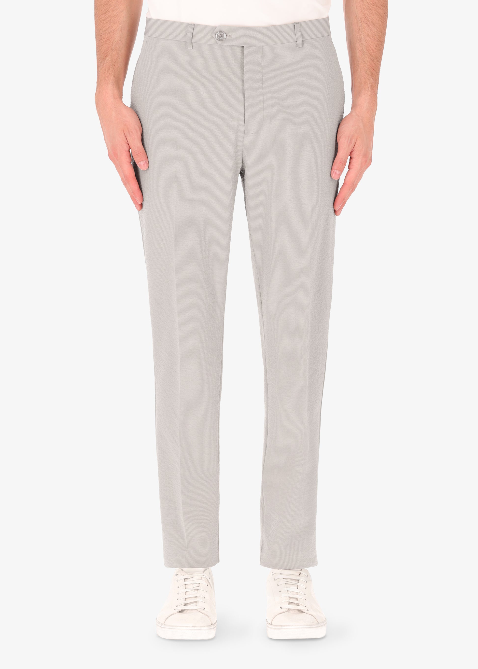 34“ Arezzo Semi Tailored Hose aus gestreiftem Stoff - Capsule Tailor-Tech