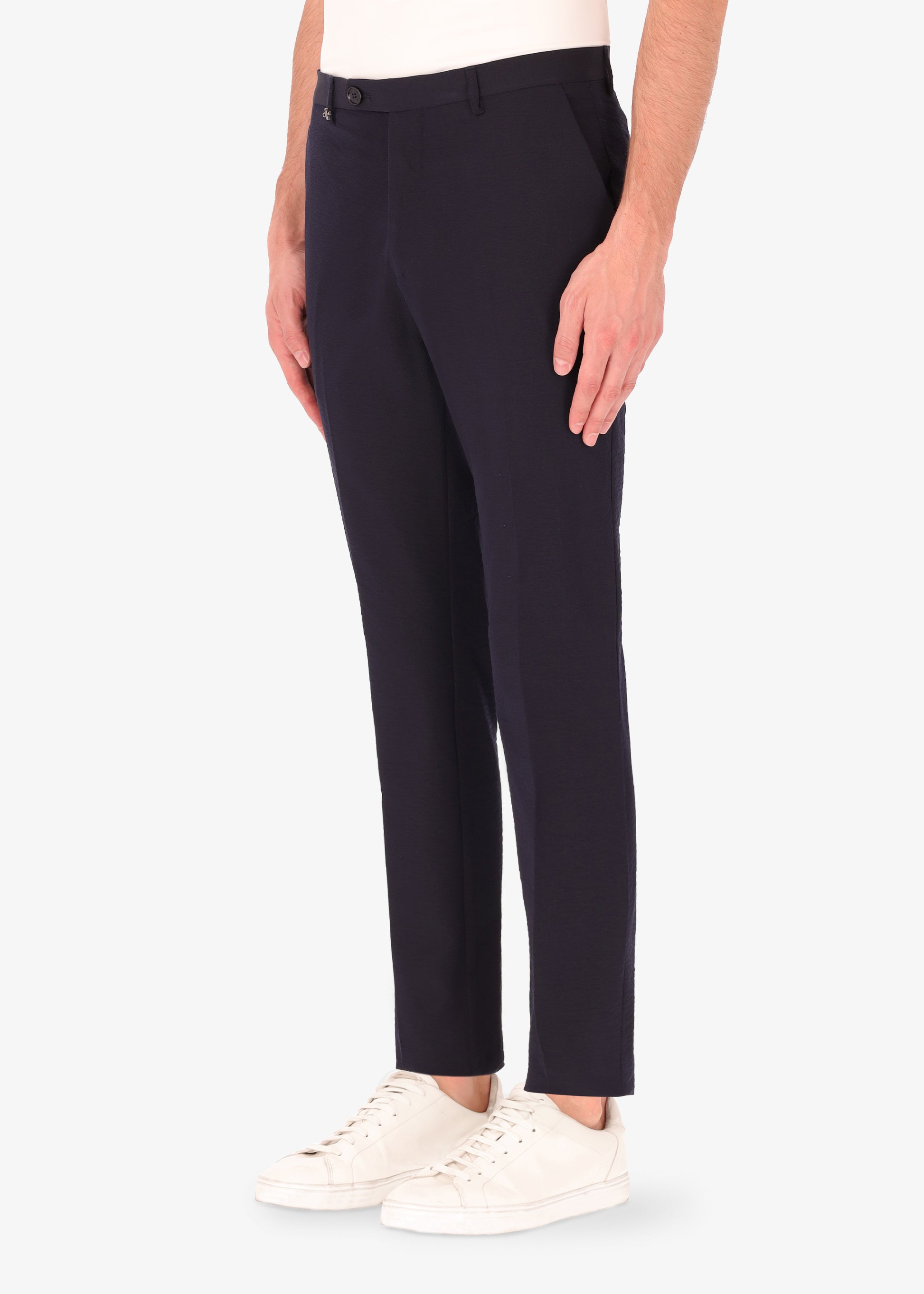 34“ Arezzo Semi Tailored Hose aus gestreiftem Stoff - Capsule Tailor-Tech