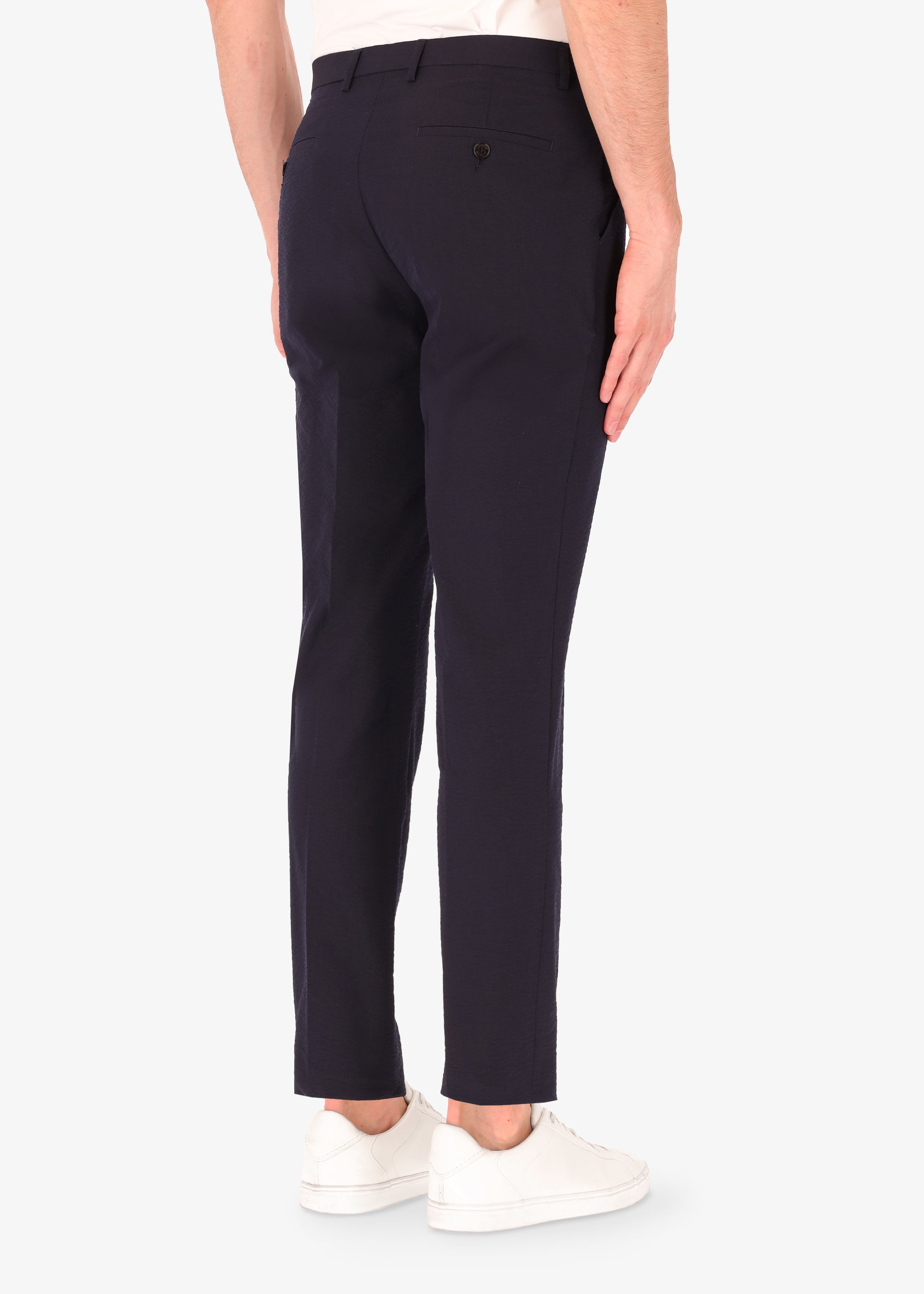 34“ Arezzo Semi Tailored Hose aus gestreiftem Stoff - Capsule Tailor-Tech