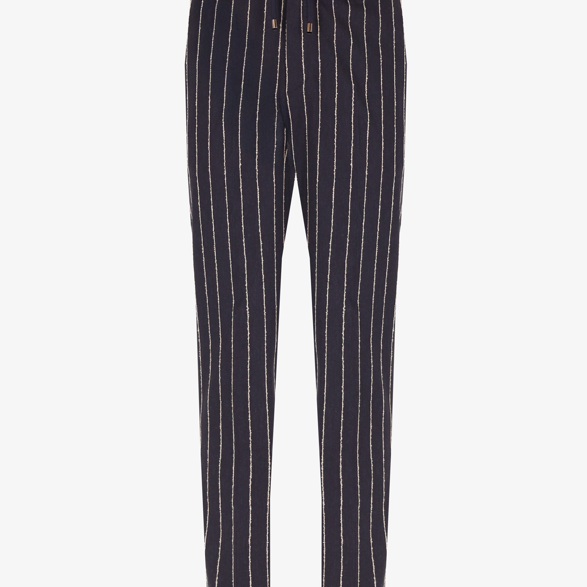 32" Hose Paco aus Stretch-Gewebe mit Erhöhtem Nadelstreifen-Muster