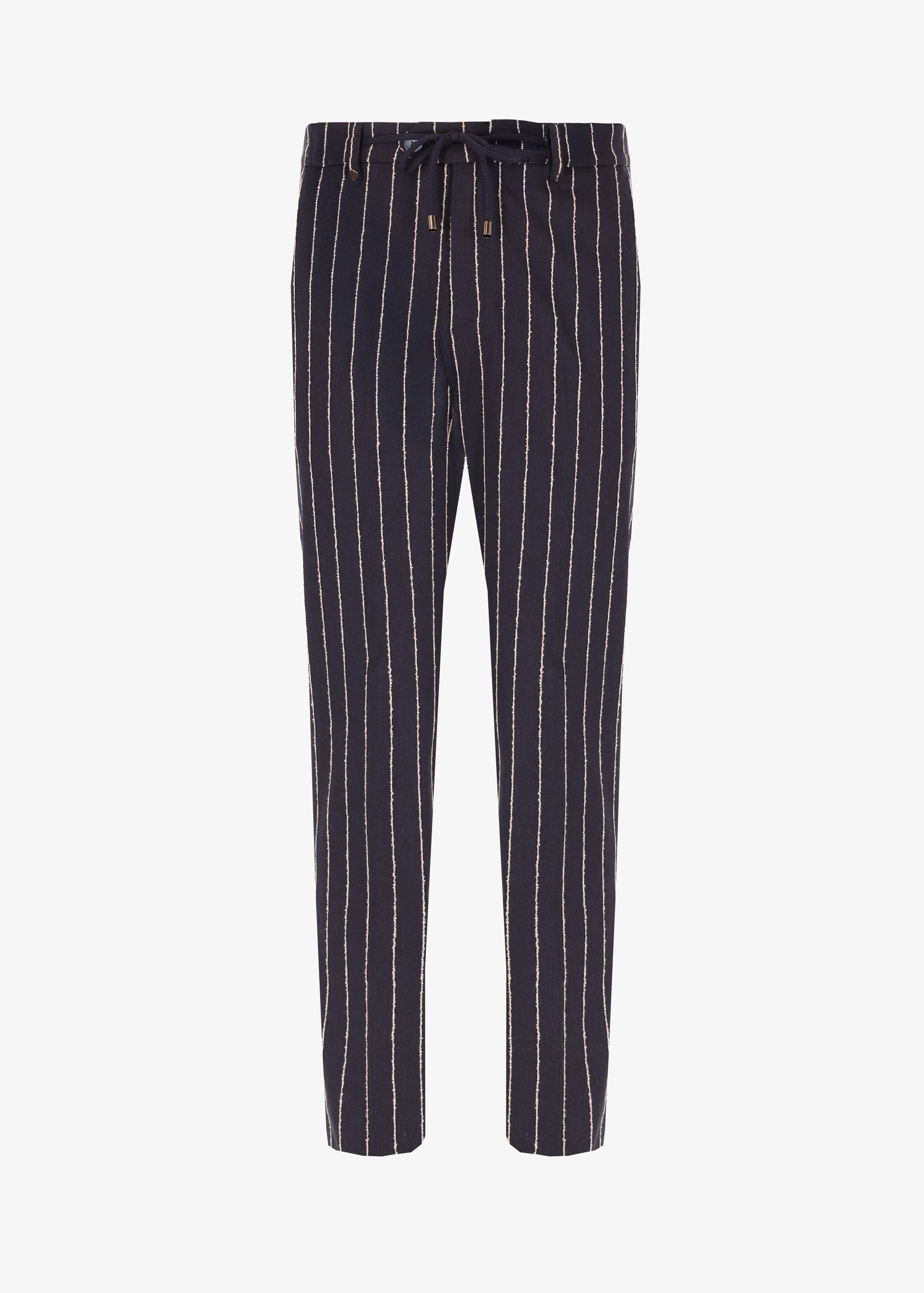 32" Hose Paco aus Stretch-Gewebe mit Erhöhtem Nadelstreifen-Muster