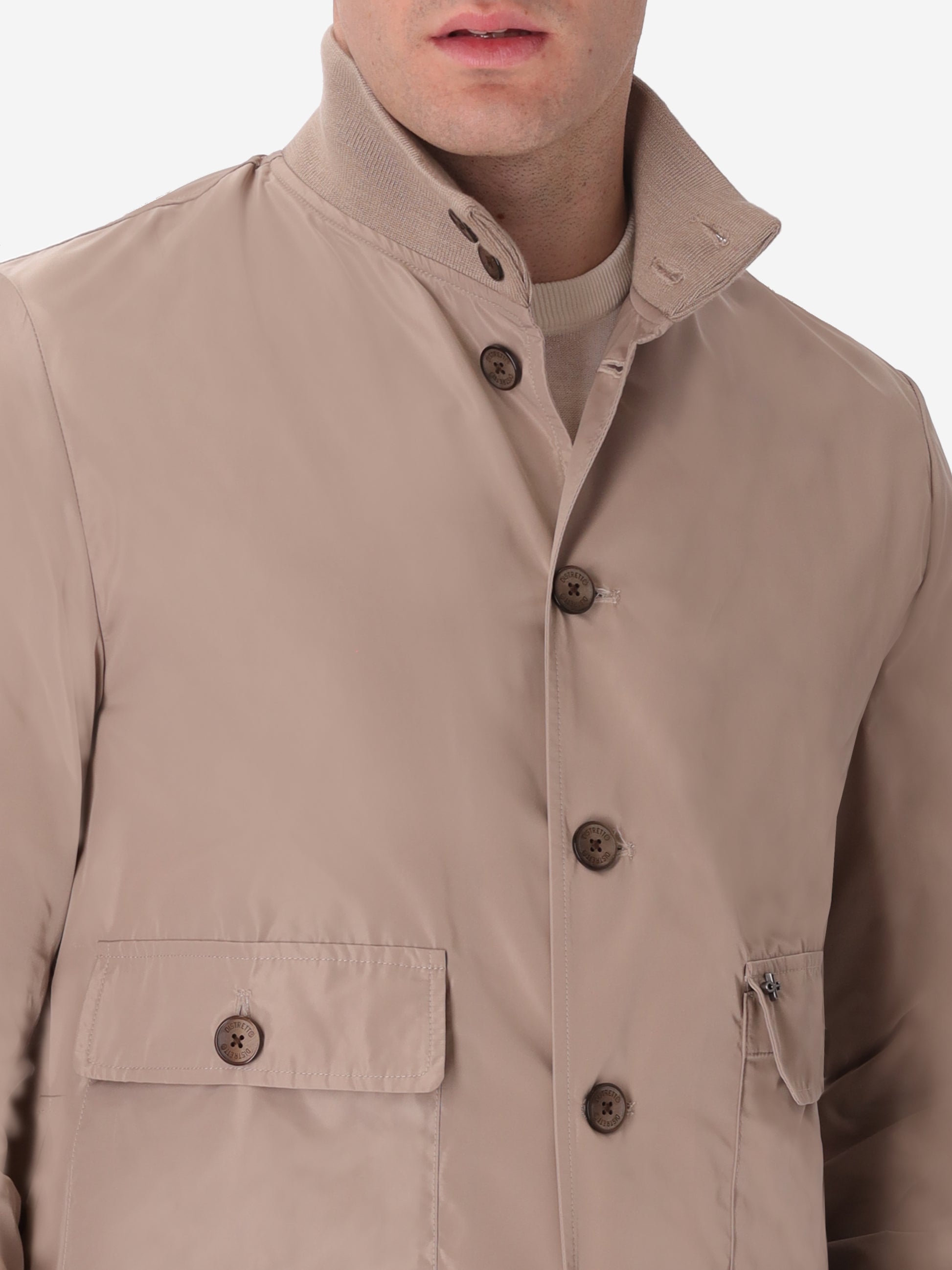 Onice Wasserabweisender Atmungsaktiver Nylon-Feel Bomber