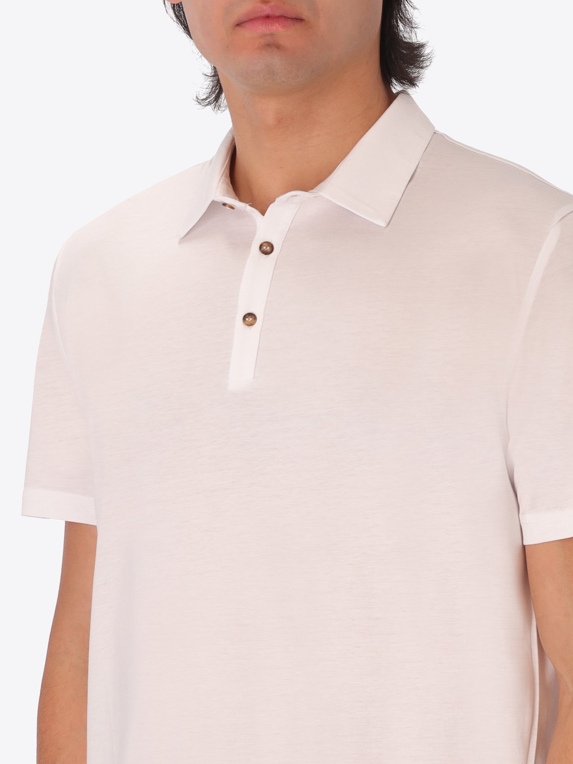 Menta Polo Aus Baumwolle-Modal Mit Frischem Griff - Icon