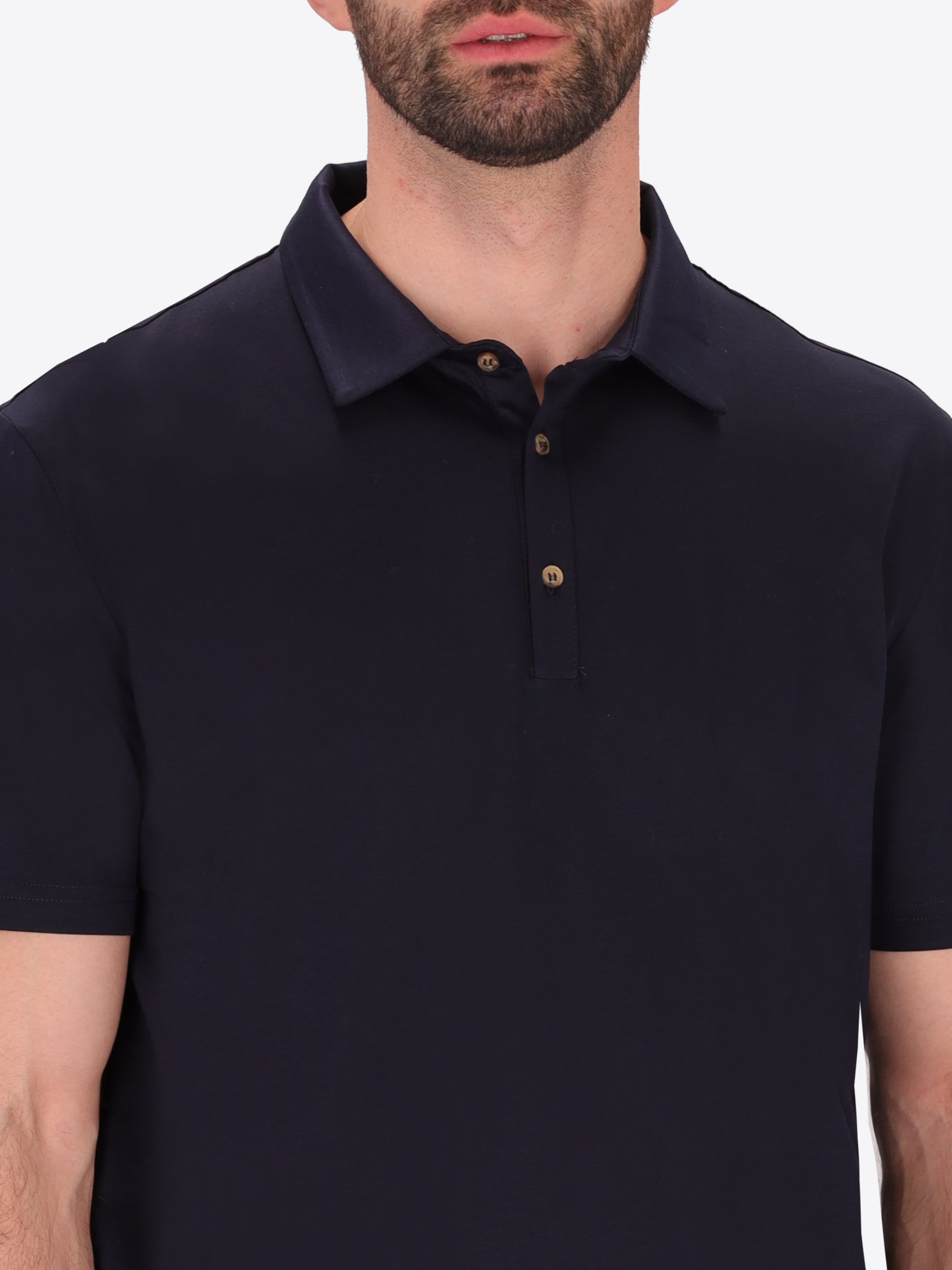Menta Polo Aus Baumwolle-Modal Mit Frischem Griff - Icon