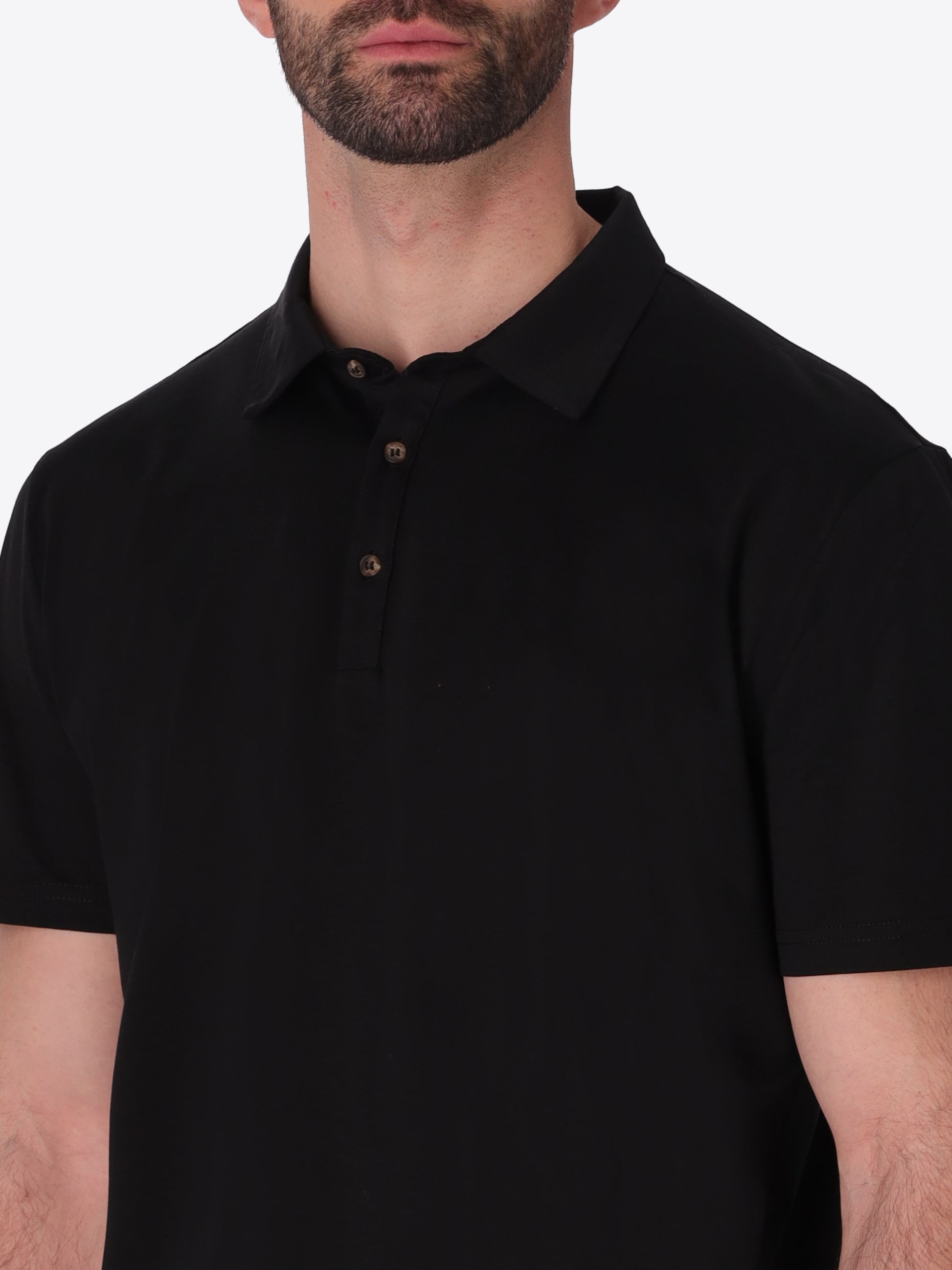 Menta Polo Aus Baumwolle-Modal Mit Frischem Griff - Icon