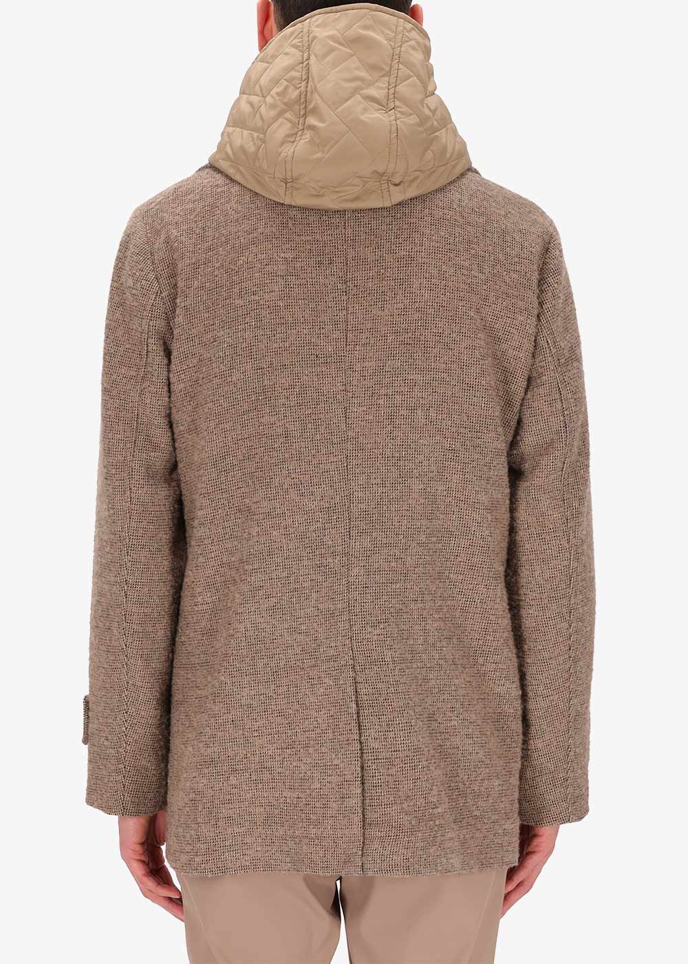 ﻿Bicerin Peacoat aus Bouclé-Wolle - Capsule Eco Design Wool Blend12