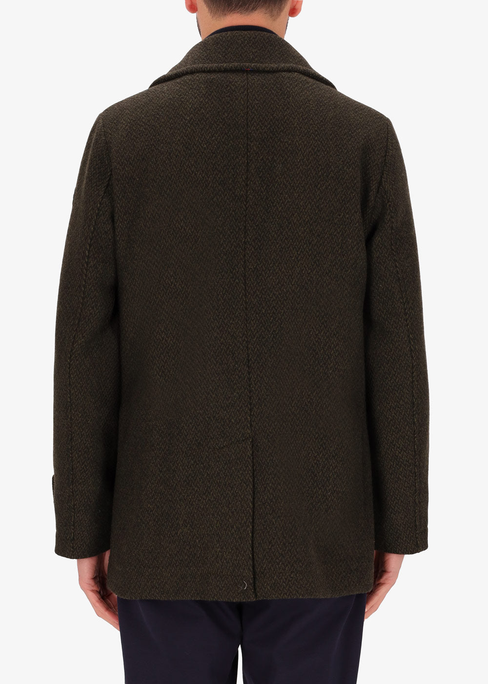 Bicolour Micro Lisca Peacoat Camillo - Capsule Eco Design Wool Blend12