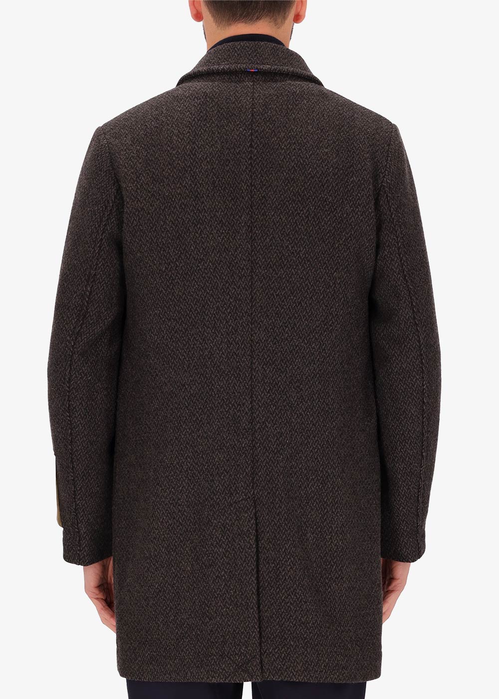 Cappotto Camillo in Lana Bicolore Micro Lisca - Capsule Eco Design Wool Blend12