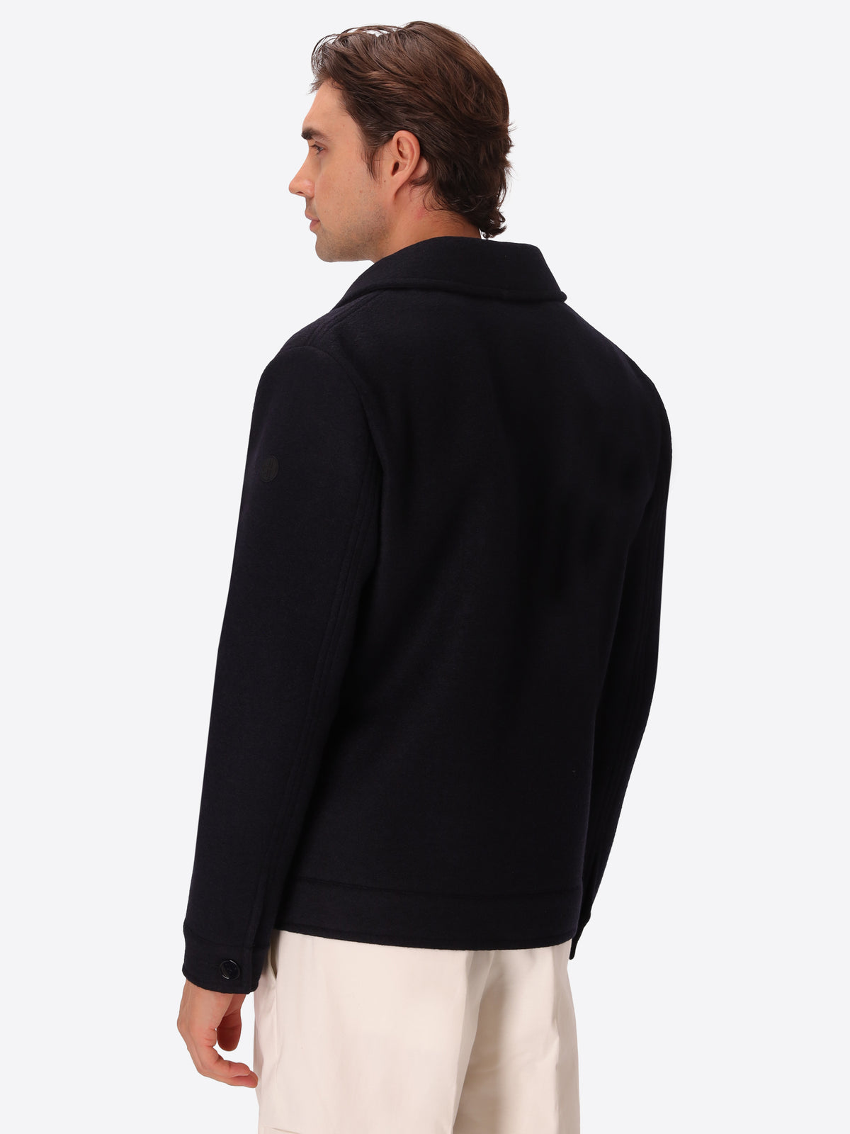 Boiled-Wool Aviator Jacket Carlos