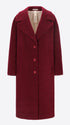 Distretto12 Fiordaliso Wine Boiled-Wool Coat - Woman - Product Still Life