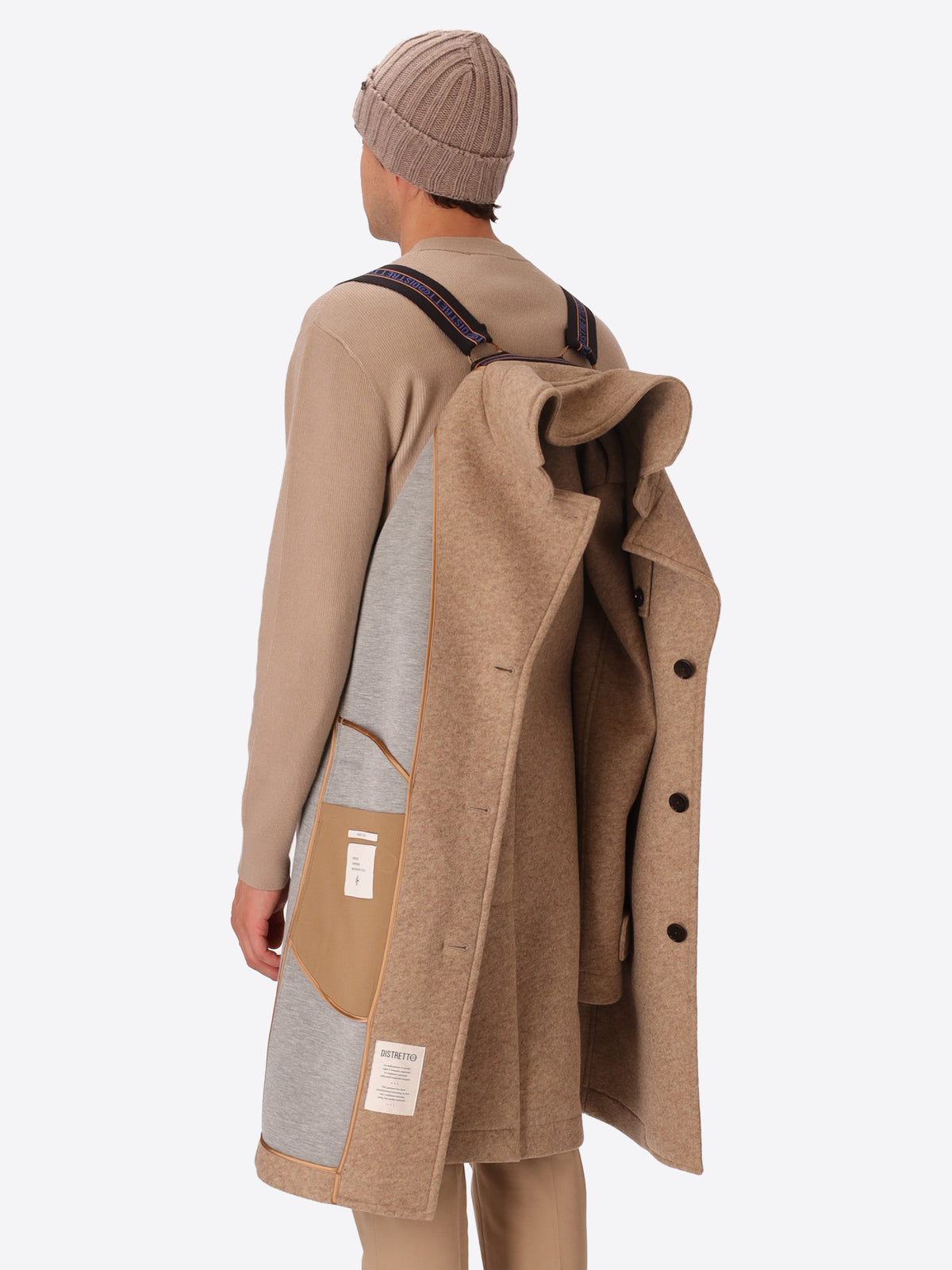 Trench Carlos in Lana Cotta