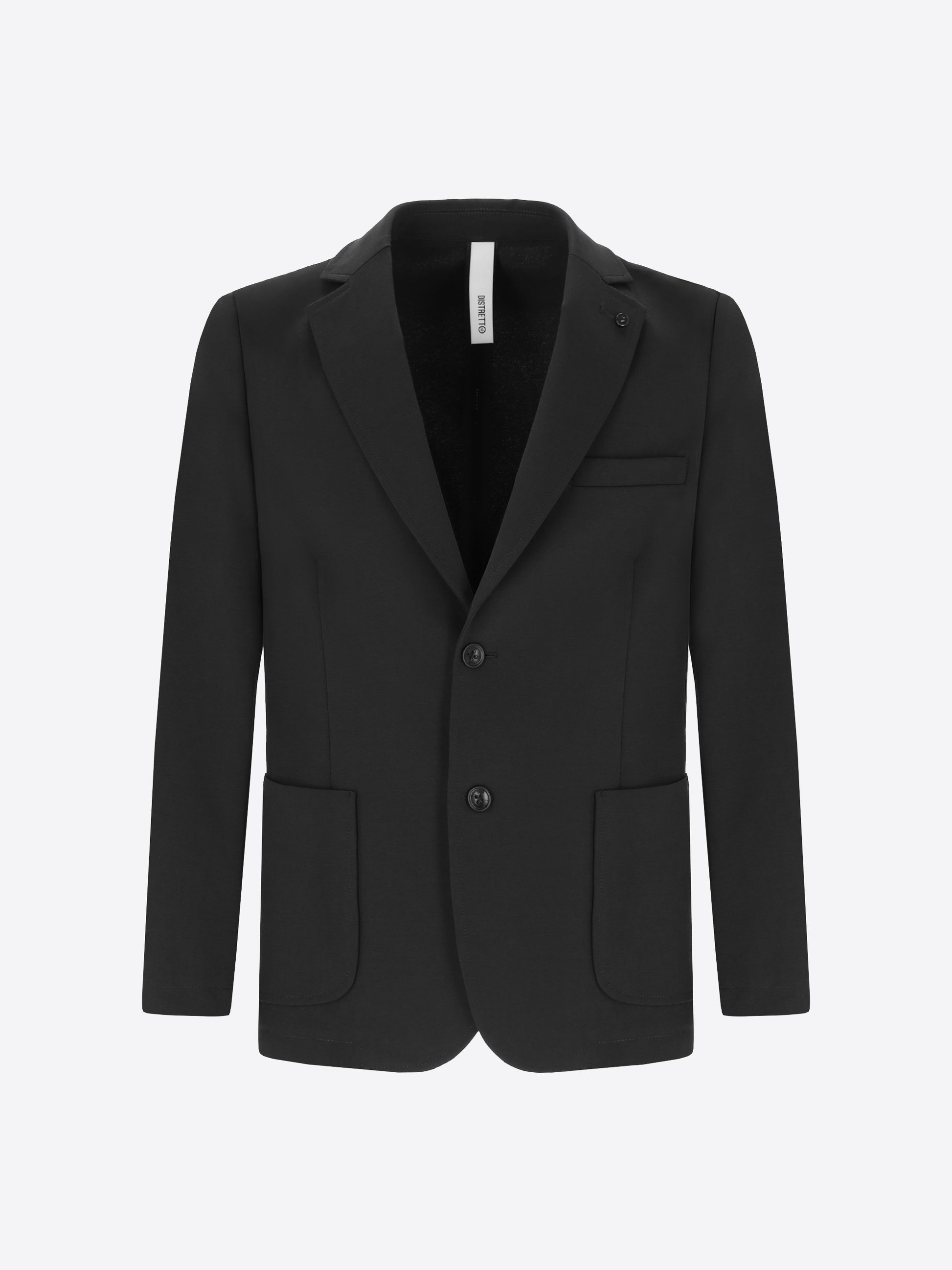 Technical Jacket in Punto Milano Fabric