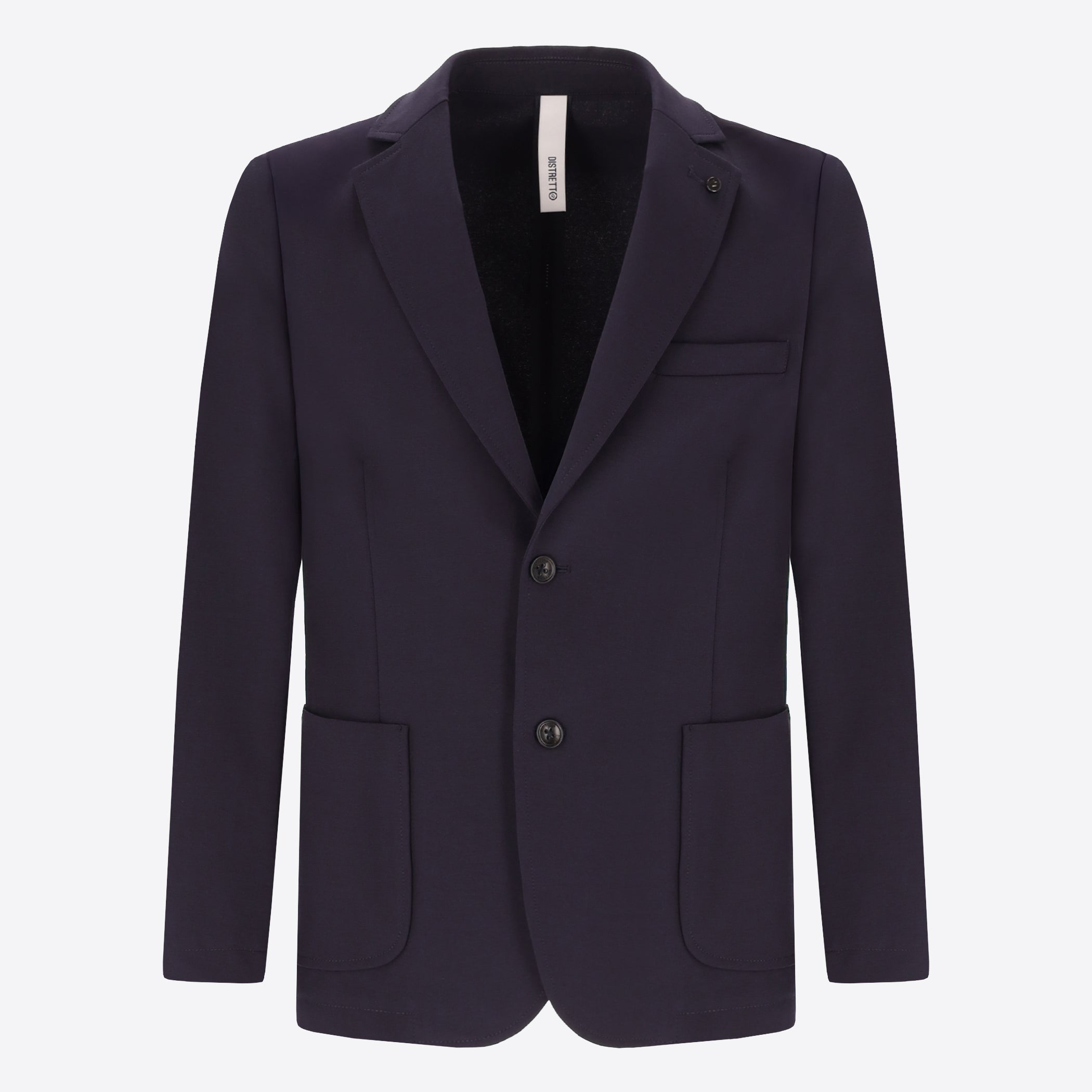 Technical Jacket in Punto Milano Fabric