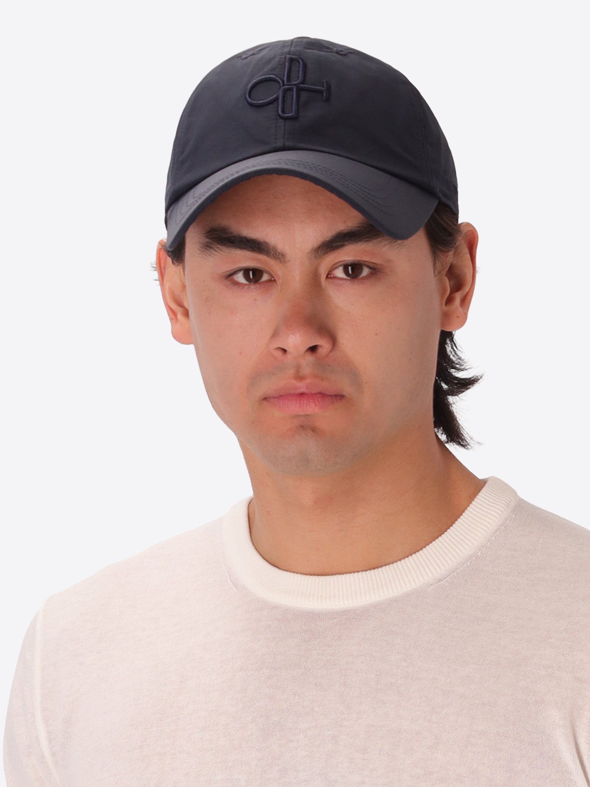 Cappellino Baseball Herit In Tessuto Tecnico Cotone Nylon Idrorepellente
