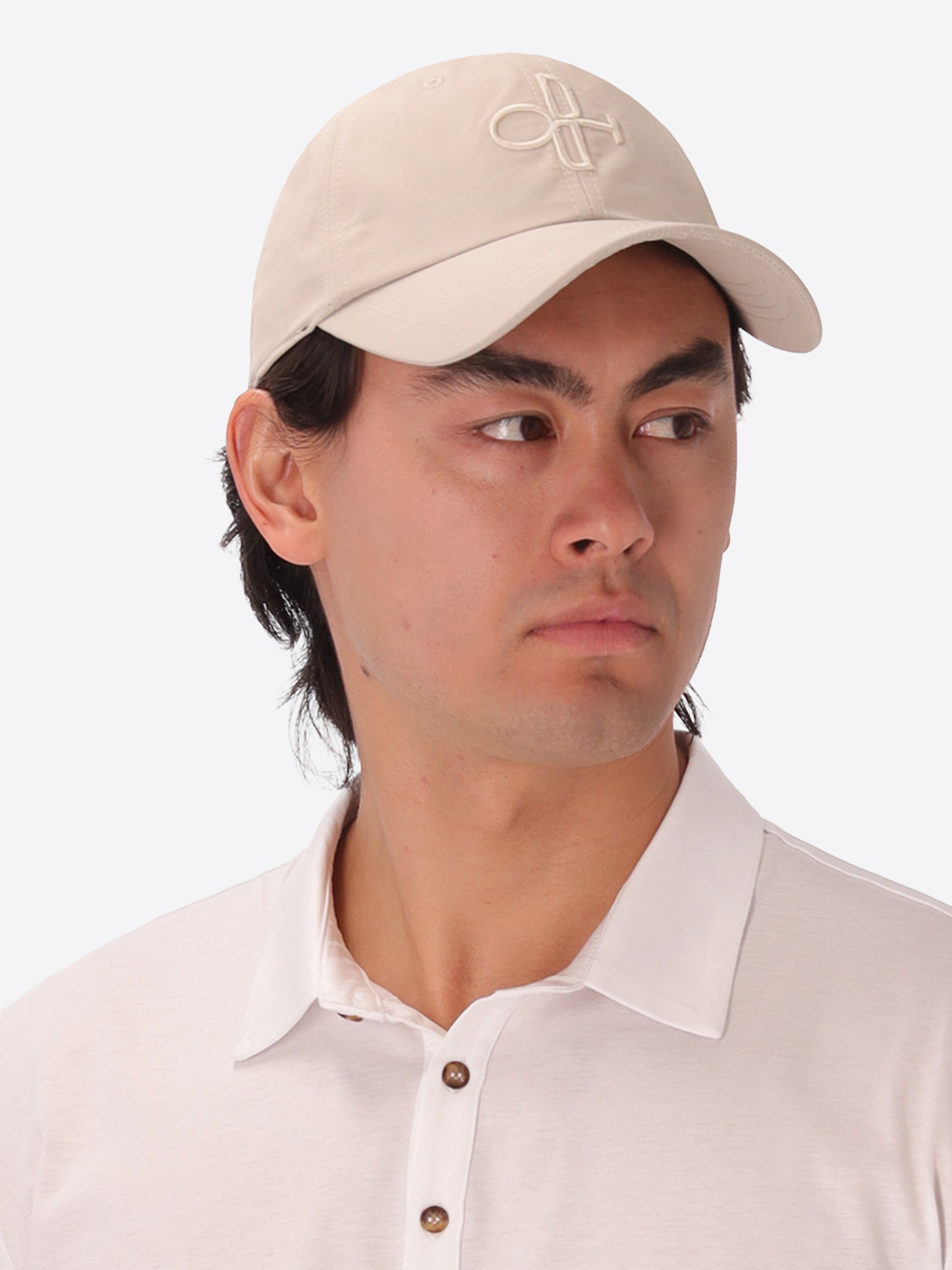 Cappellino Baseball Herit In Tessuto Tecnico Cotone Nylon Idrorepellente