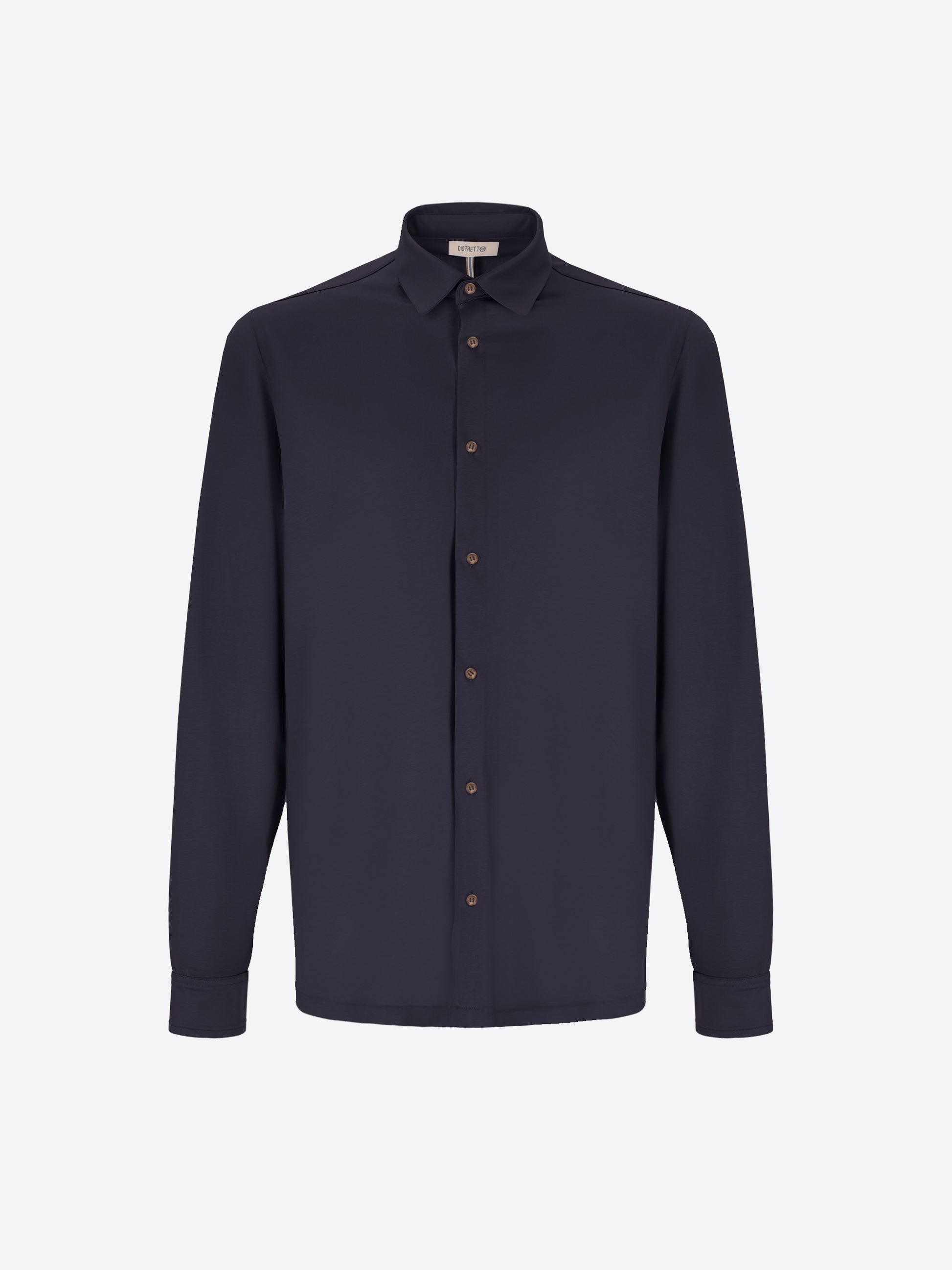 Menta Hemd Aus Baumwolle-Modal Mit Frischem Griff