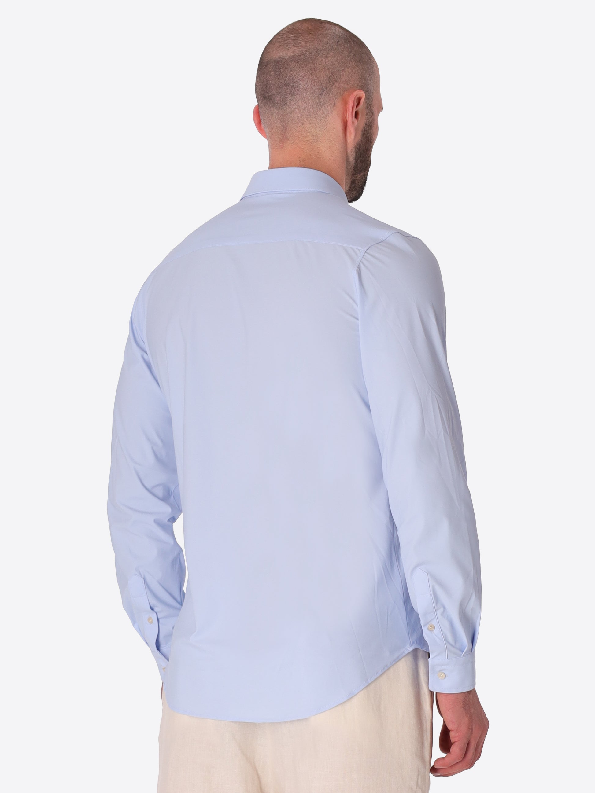 Shirt Tevo In Technical Stretch Jersey Breathable Fabric