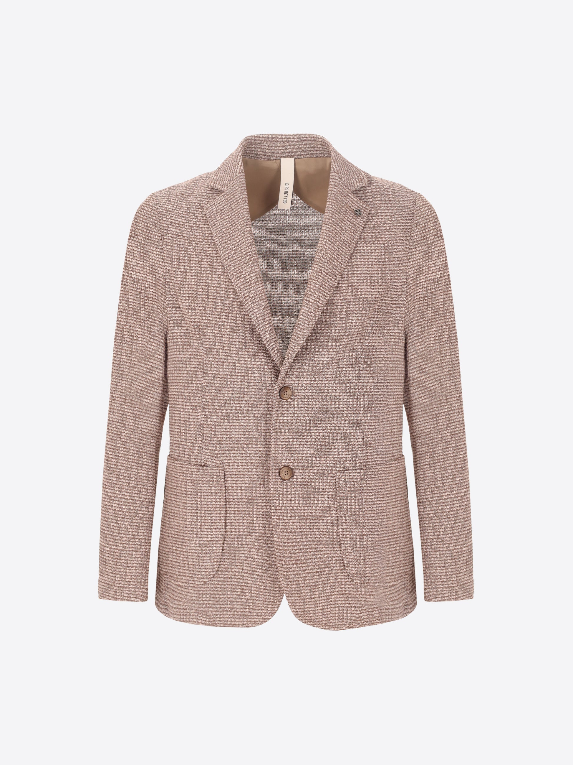 Jacket Barcellona In Stretch Cotton Blend Fabric
