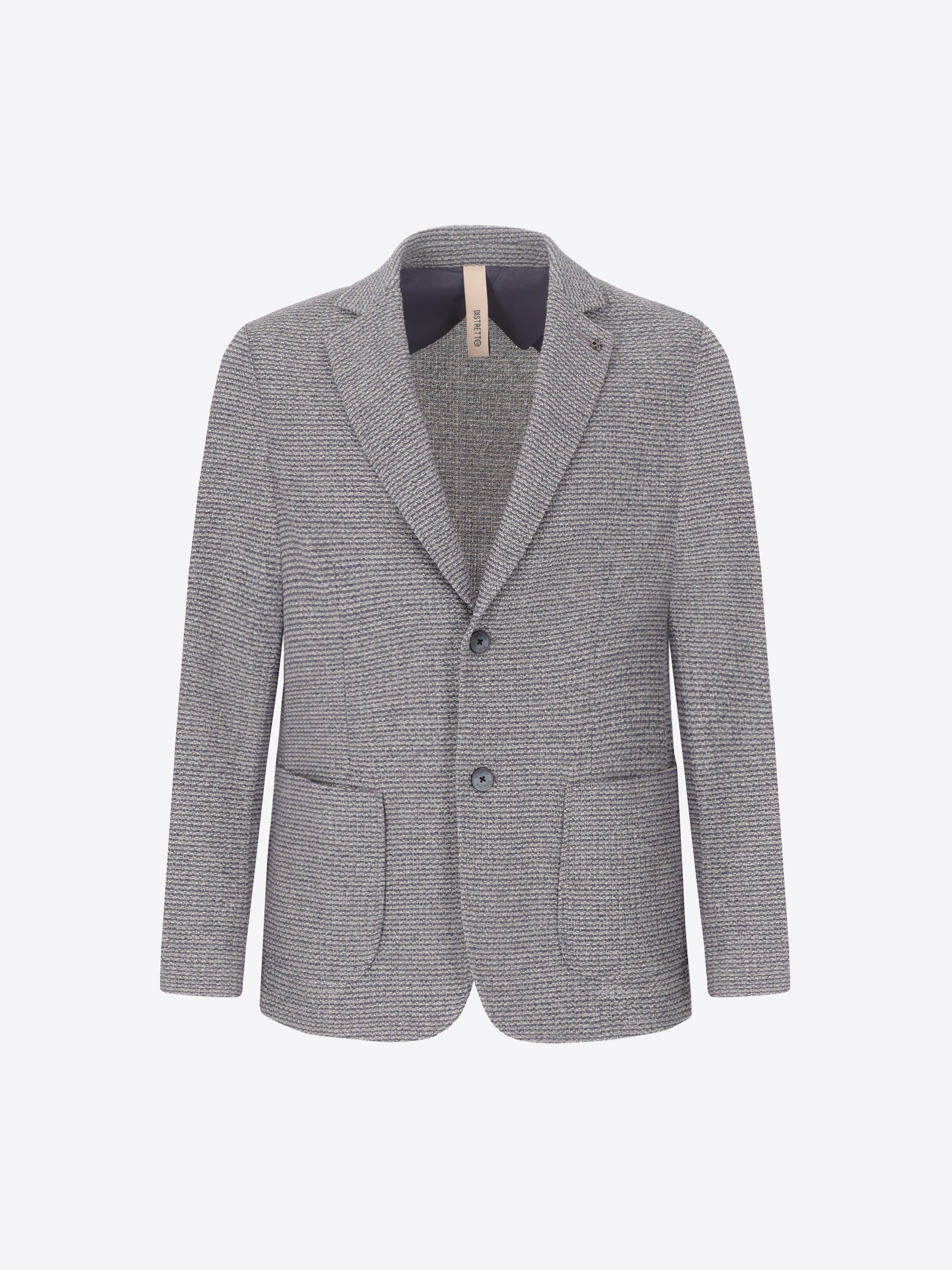 Jacket Barcellona In Stretch Cotton Blend Fabric