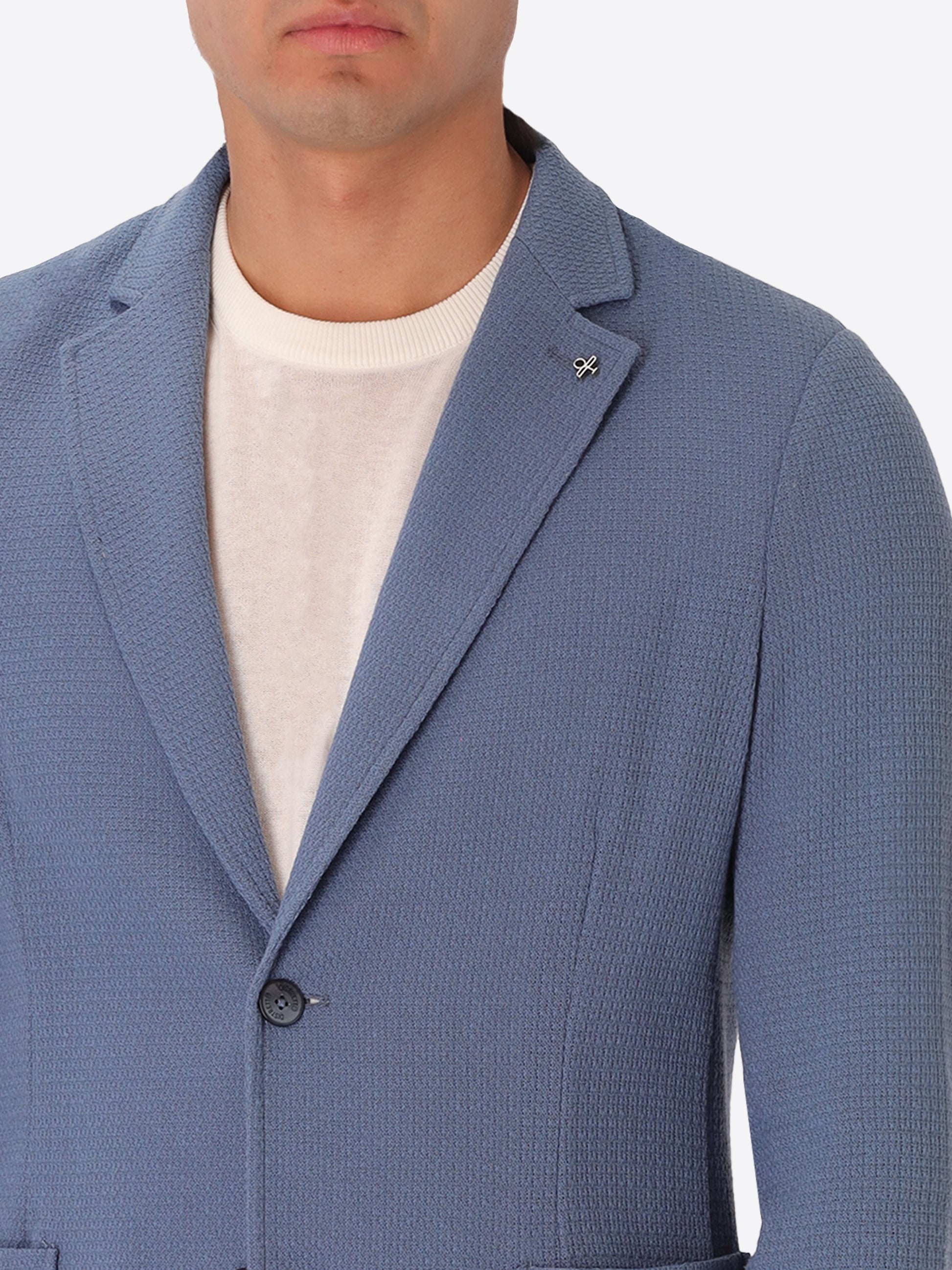 Rufino Jacke Aus Jersey-Strickgewebe Mit Stretch