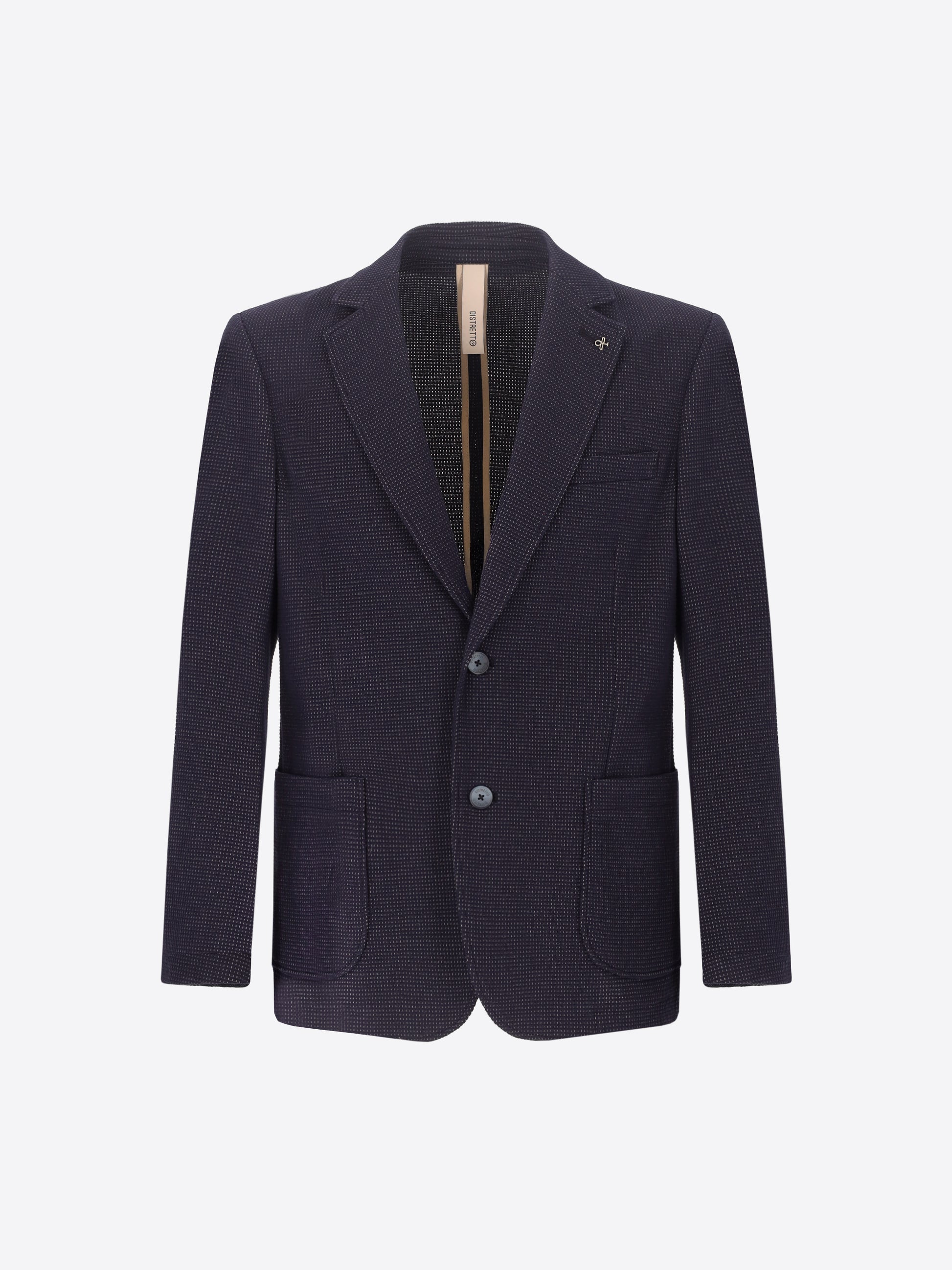 Jacket Conte In Structured Jersey Super-Comfort Fabric