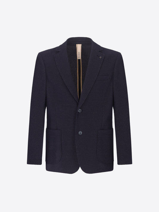 Conte Jacke Aus Strukturiertem Jersey-Super-Comfort-Gewebe