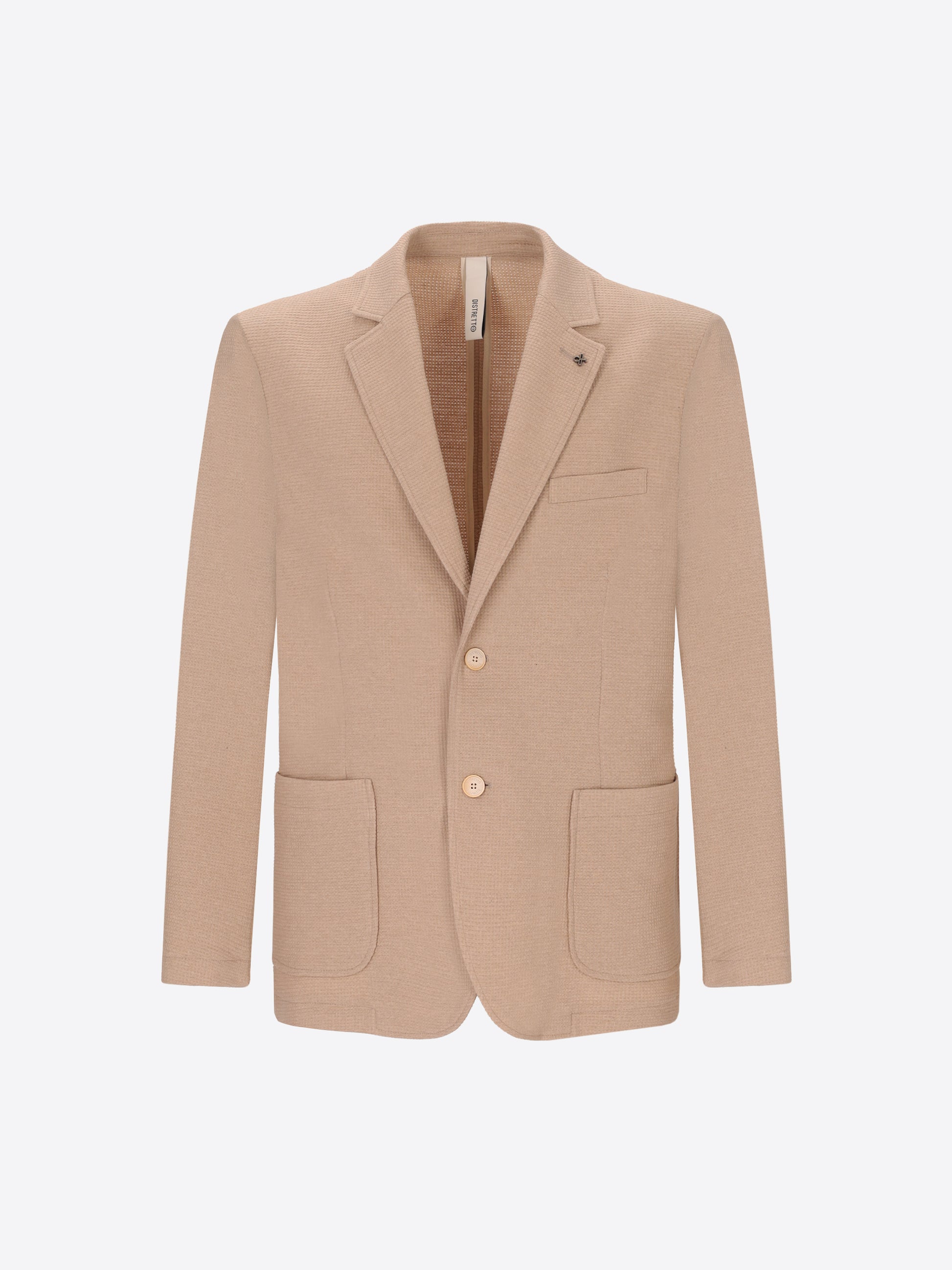 Jacket Conte In Structured Jersey Super-Comfort Fabric