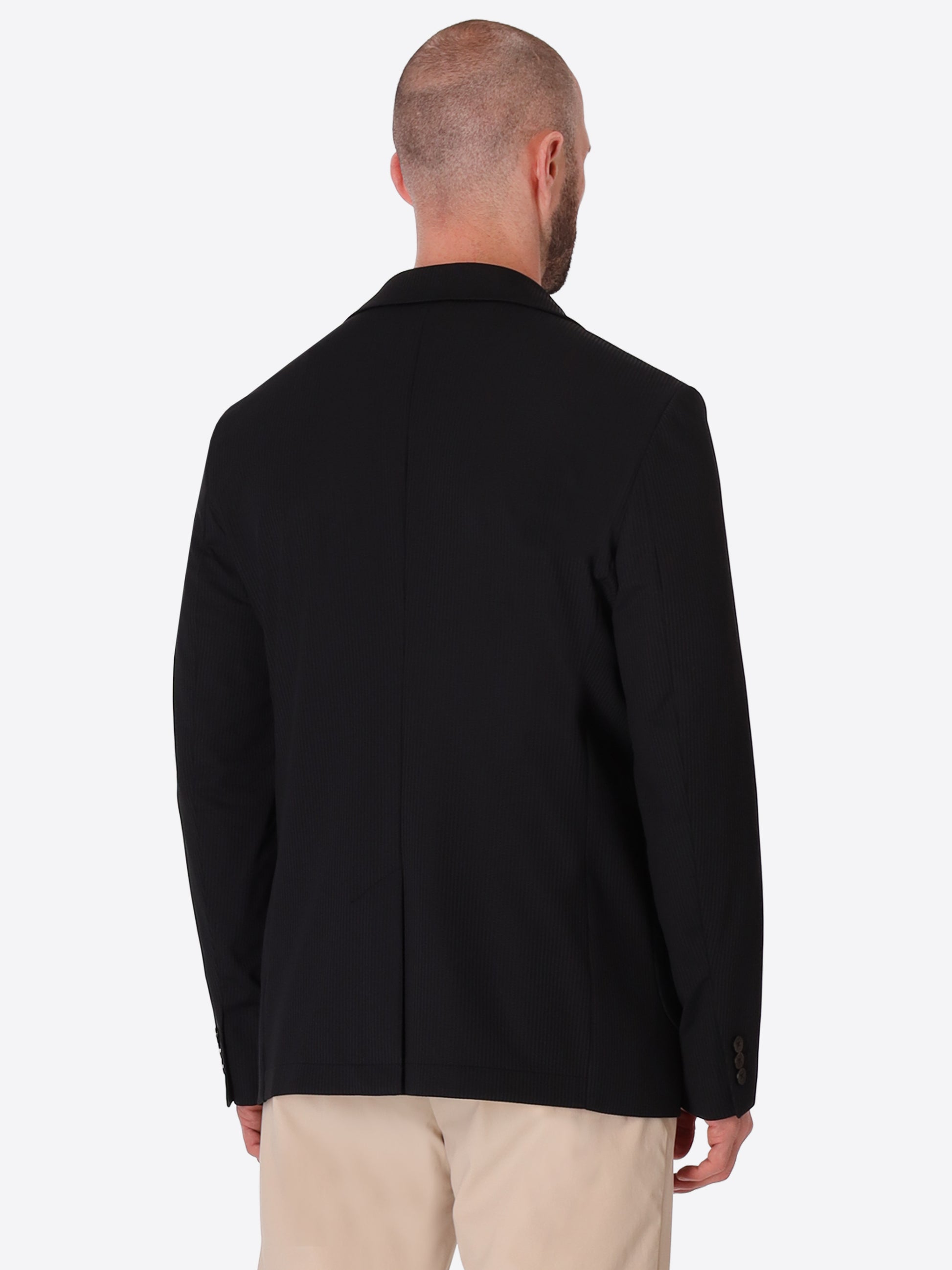 High-Perform12 Jacke Leccio Aus Technischem Stretchgewebe Mit Reliefstreifen