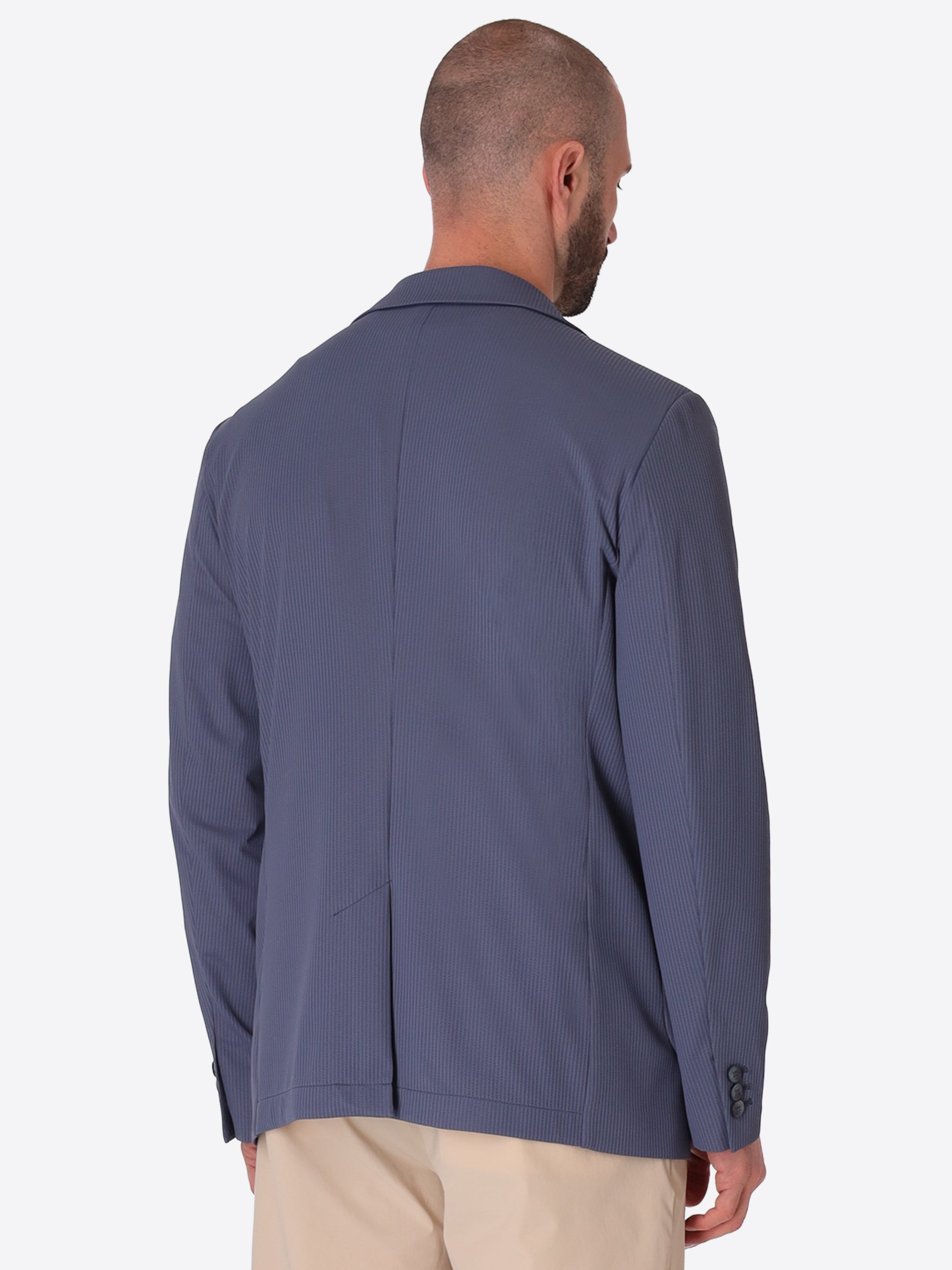 High-Perform12 Jacke Leccio Aus Technischem Stretchgewebe Mit Reliefstreifen