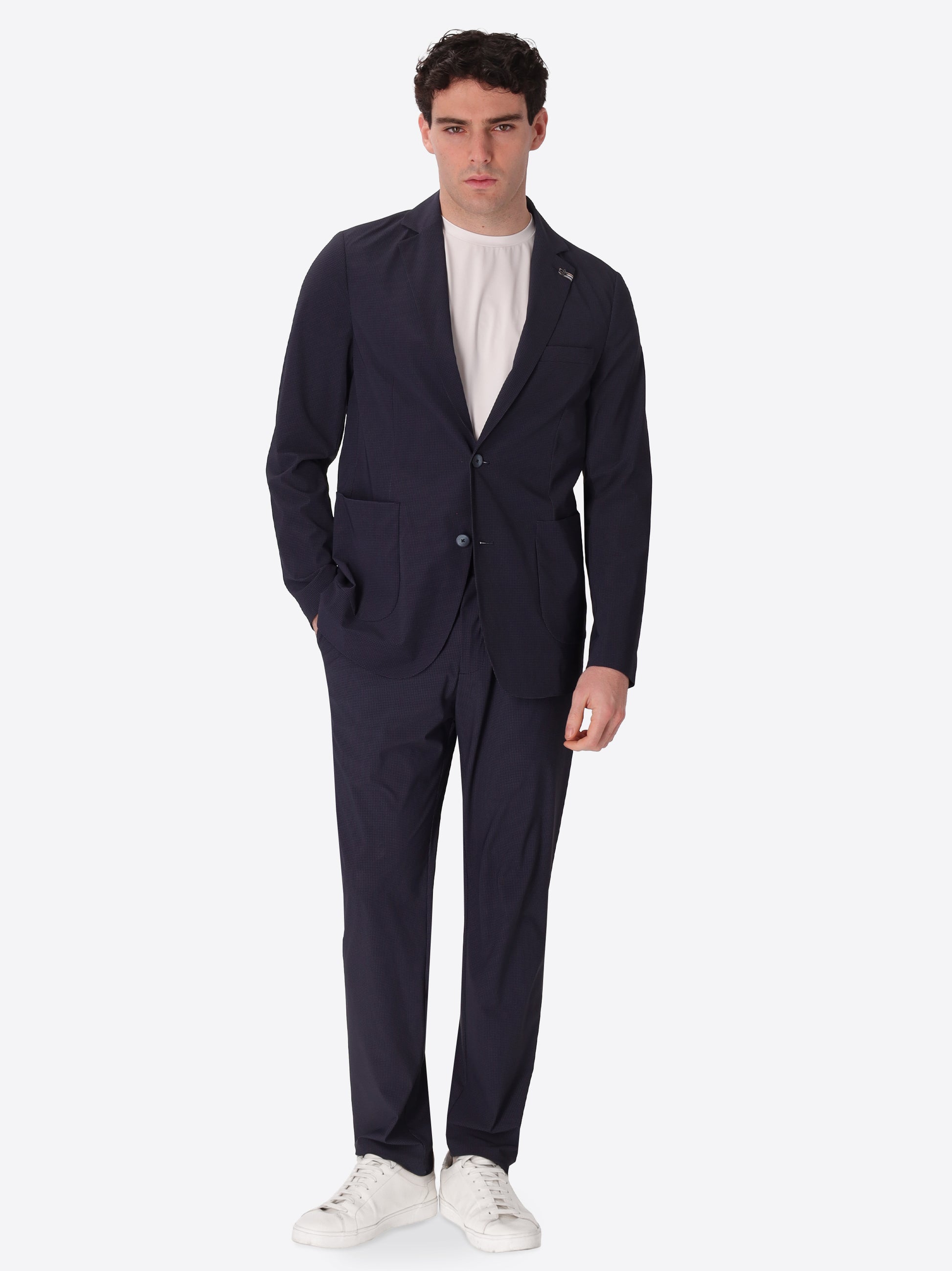 High-Perform12 Jacket Sequoia In Printed Micro-Patterned Fabric