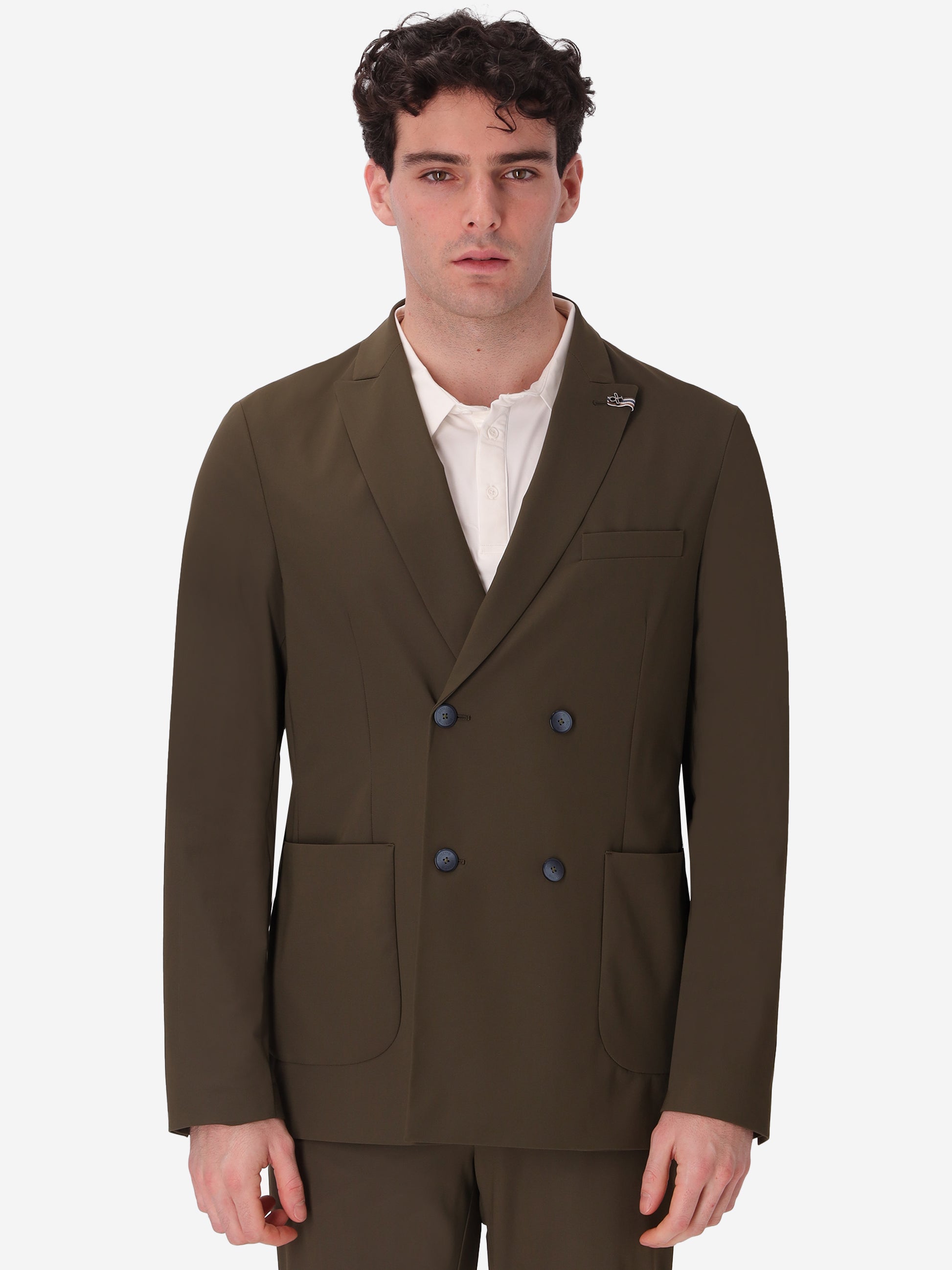 High-Perform12 Double-Breasted Jacket Active M26