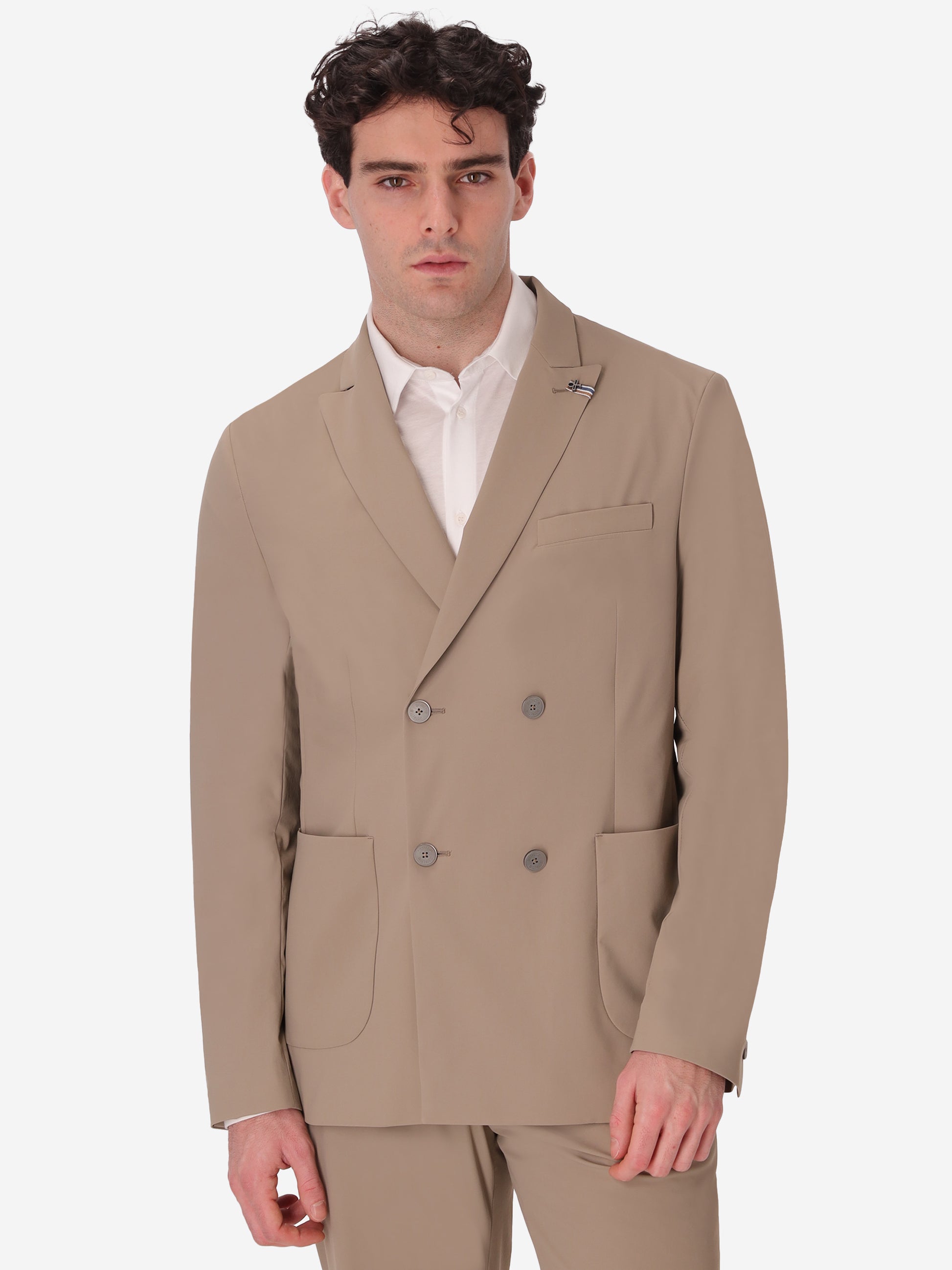 High-Perform12 Double-Breasted Jacket Active M26