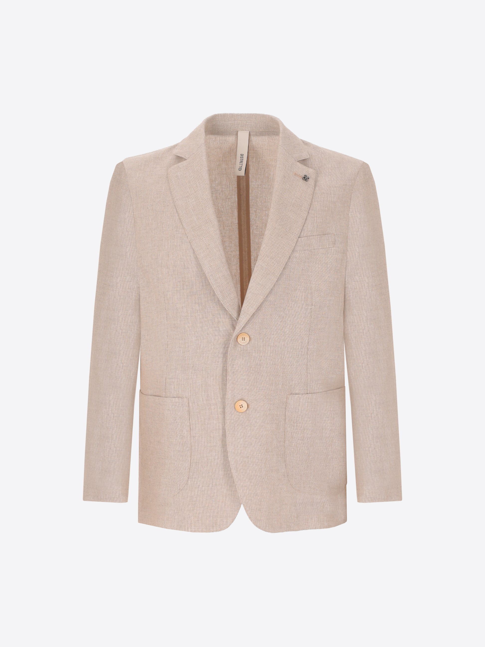 Certo Jacke Aus Weichem Leinenmischgewebe