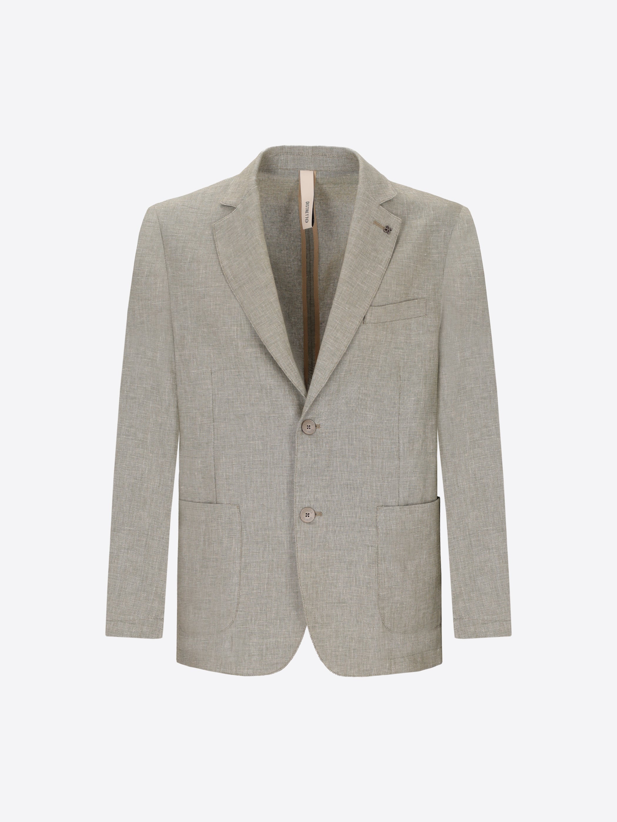 Certo Suit Moss In Soft-Touch Linen Blend Fabric