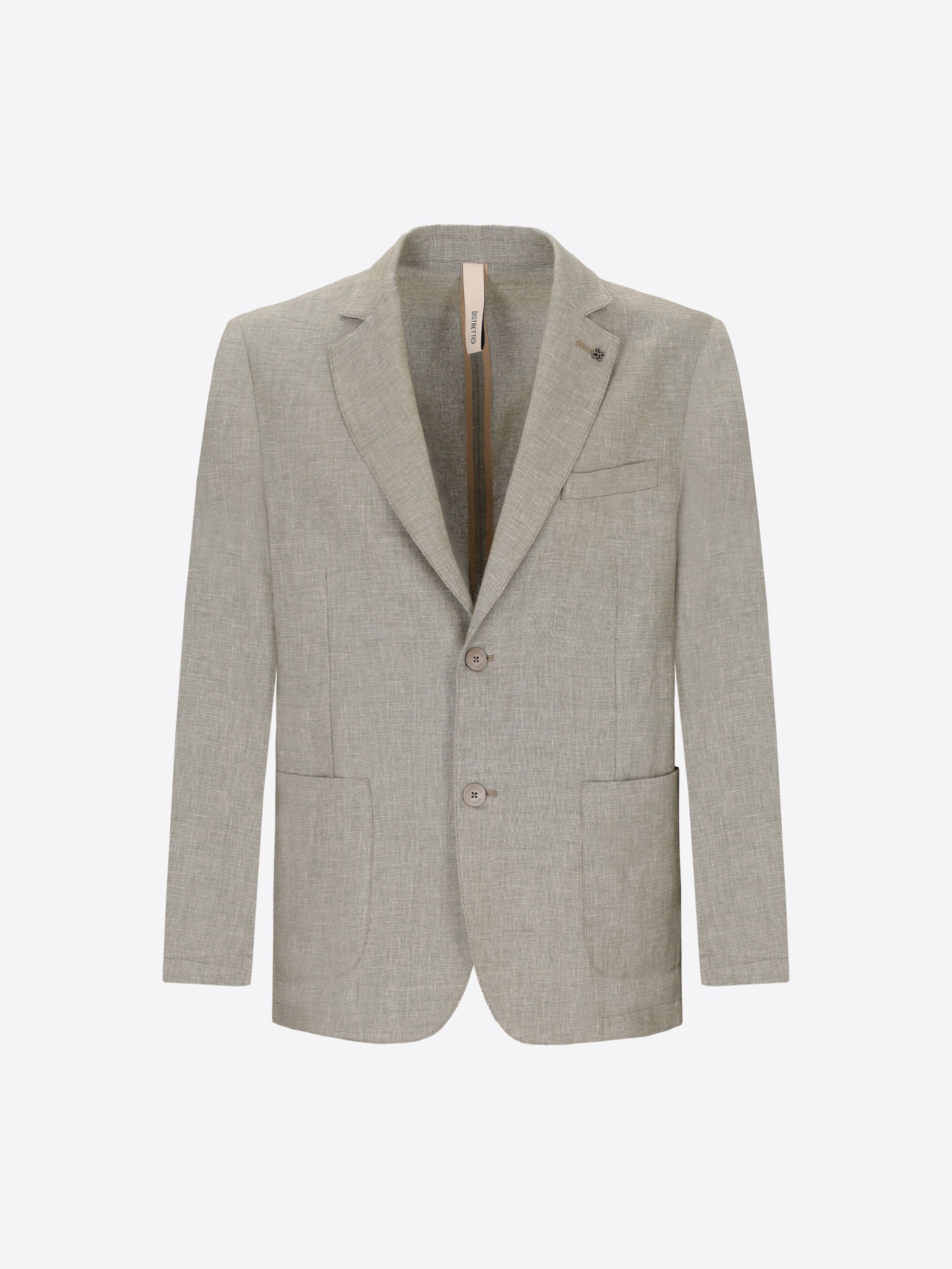 Certo Jacke Aus Weichem Leinenmischgewebe