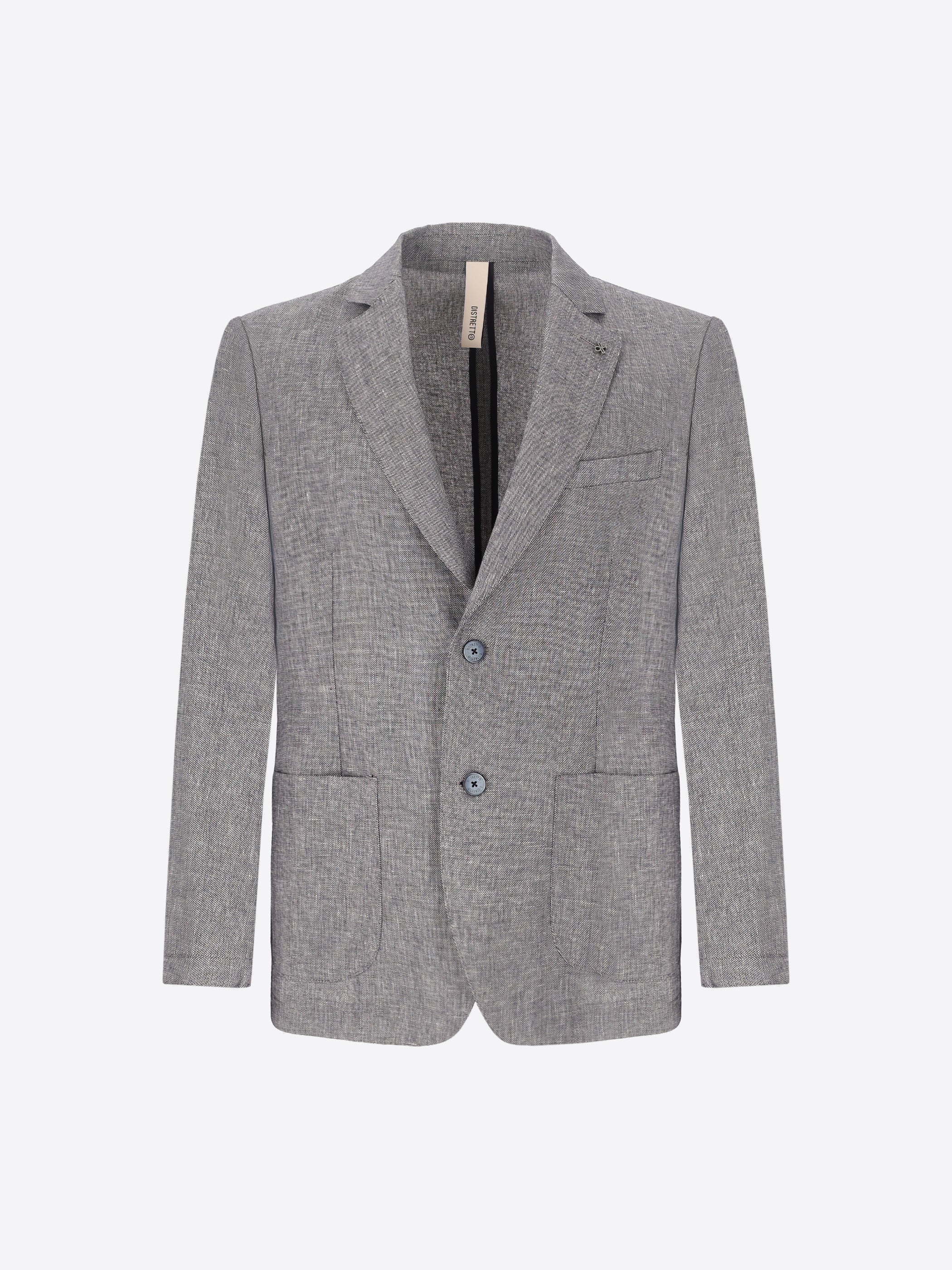 Certo Jacke Aus Weichem Leinenmischgewebe