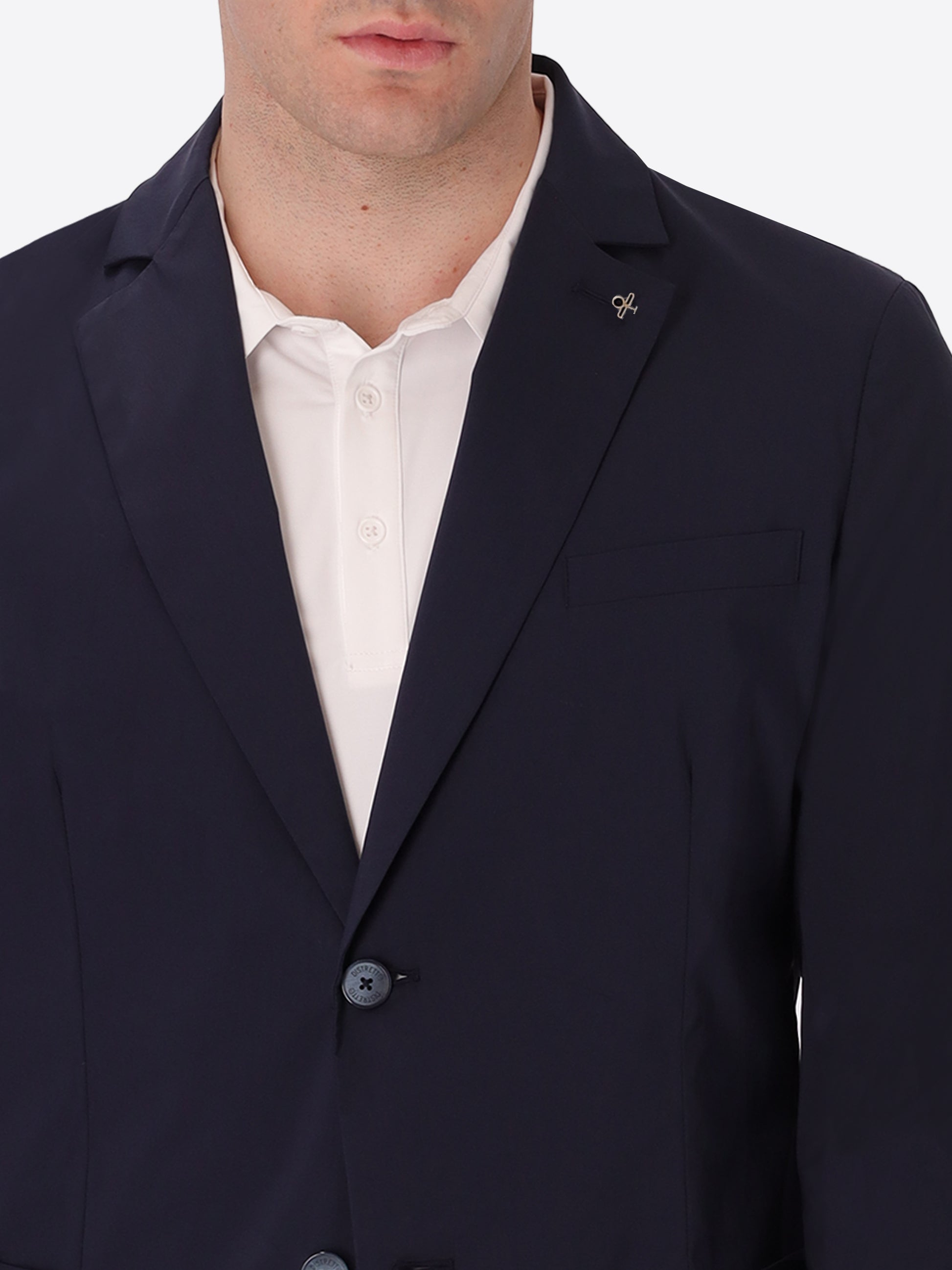 Jacket Grano In Ultralight Cotton-Nylon Blend Fabric