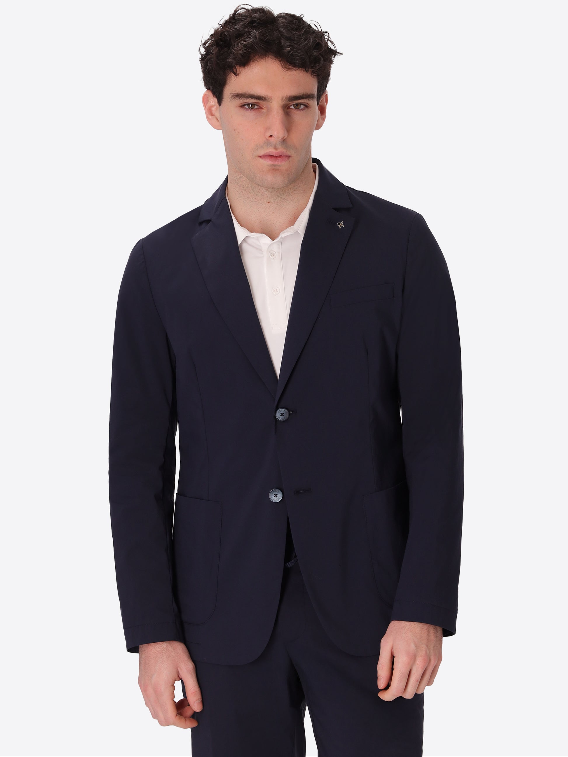 Jacket Grano In Ultralight Cotton-Nylon Blend Fabric