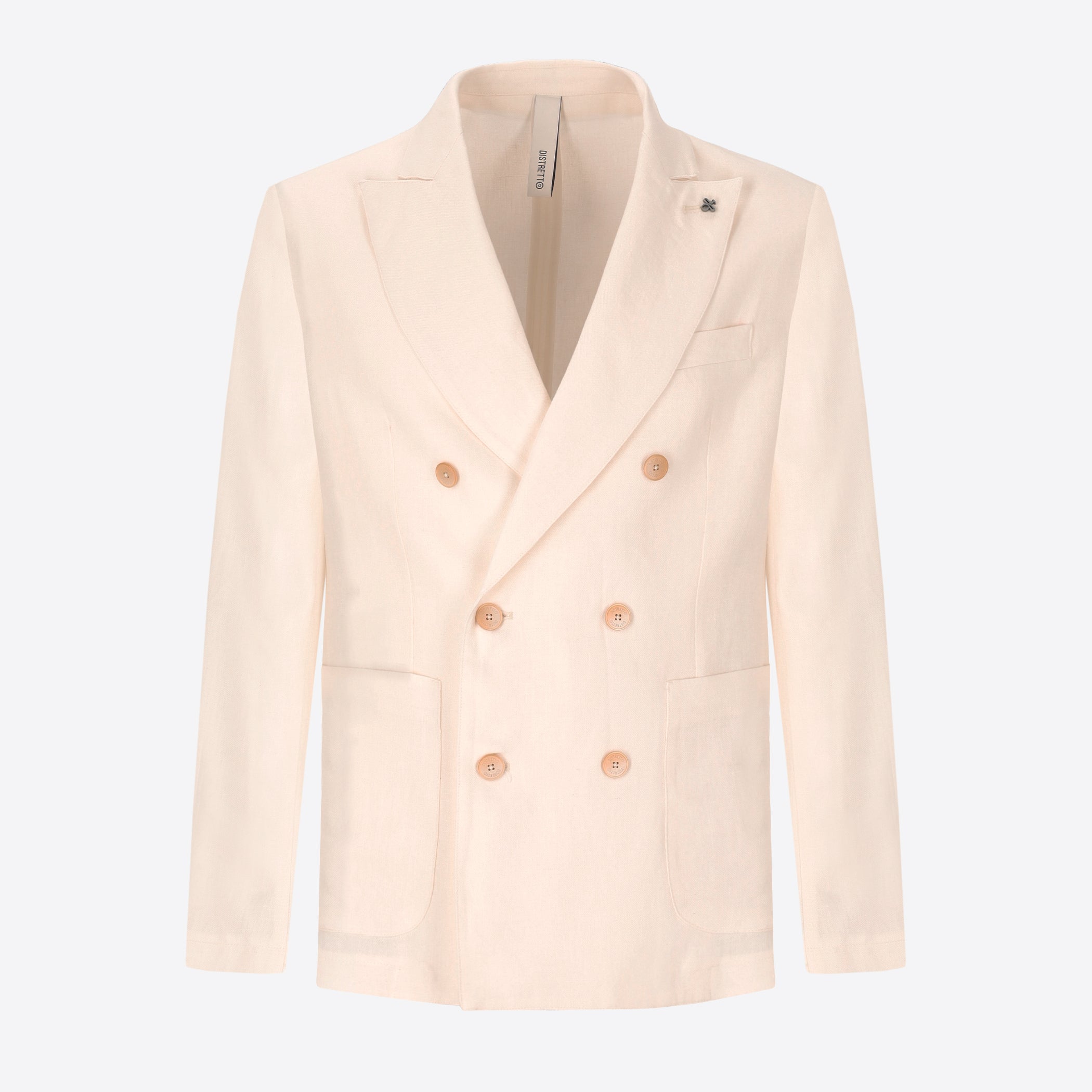 Double-Breasted Jacket Certo In Soft-Touch Linen Blend Fabric
