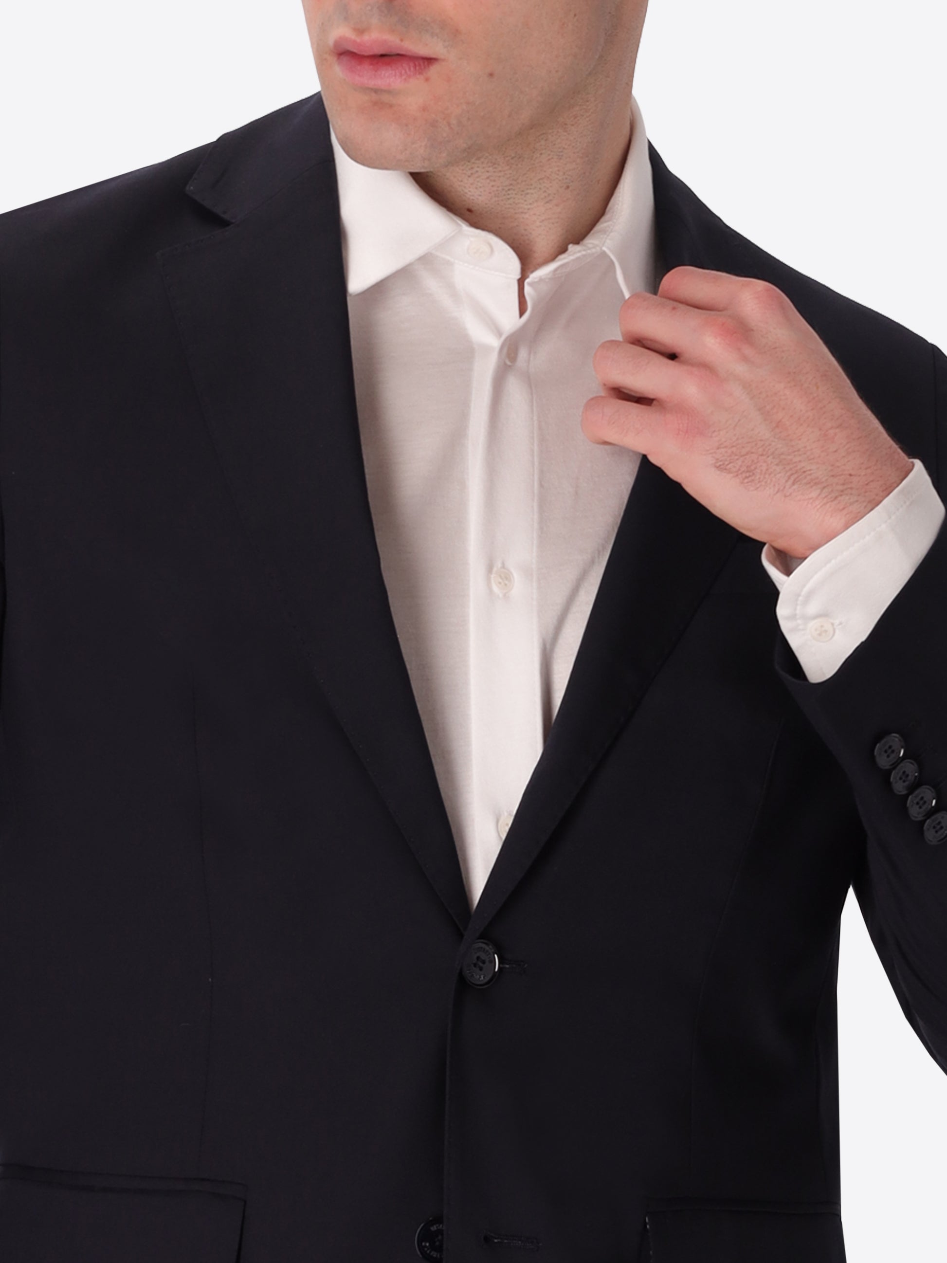 Alabastro Tailoring-Jacke Aus Super-Comfort Cool-Wool-Effekt-Gewebe
