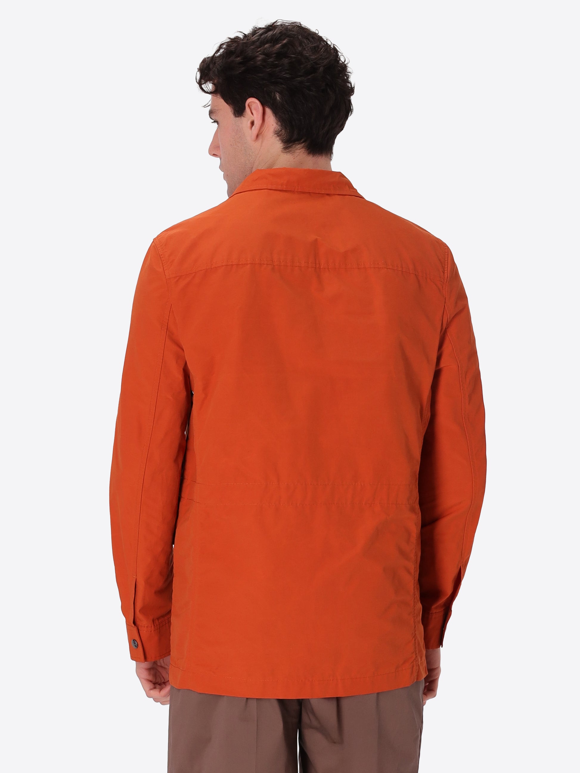 Herit Field-Jacke Aus Technischem Wasserabweisendem Atmungsaktivem Baumwoll-Nylon-Gewebe