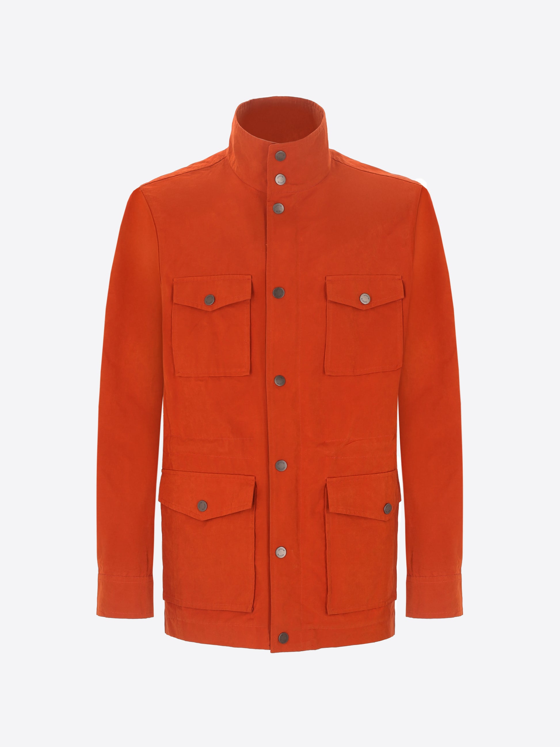 Herit Field-Jacke Aus Technischem Wasserabweisendem Atmungsaktivem Baumwoll-Nylon-Gewebe