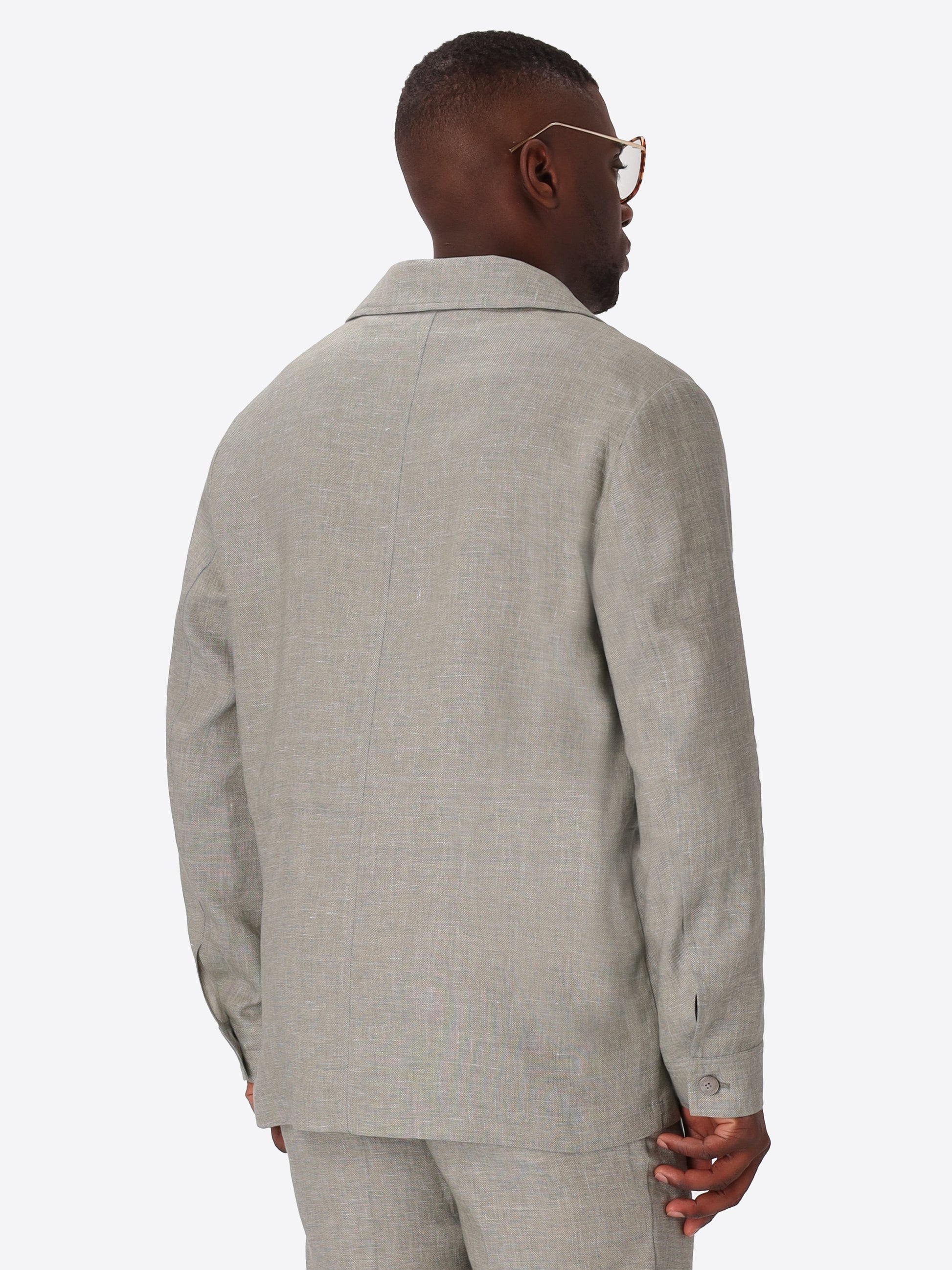 Certo Fieldjacke Aus Weichem Leinenmischgewebe