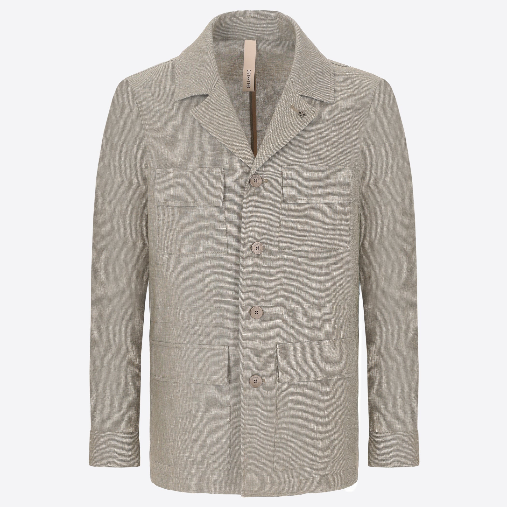 Certo Fieldjacke Aus Weichem Leinenmischgewebe