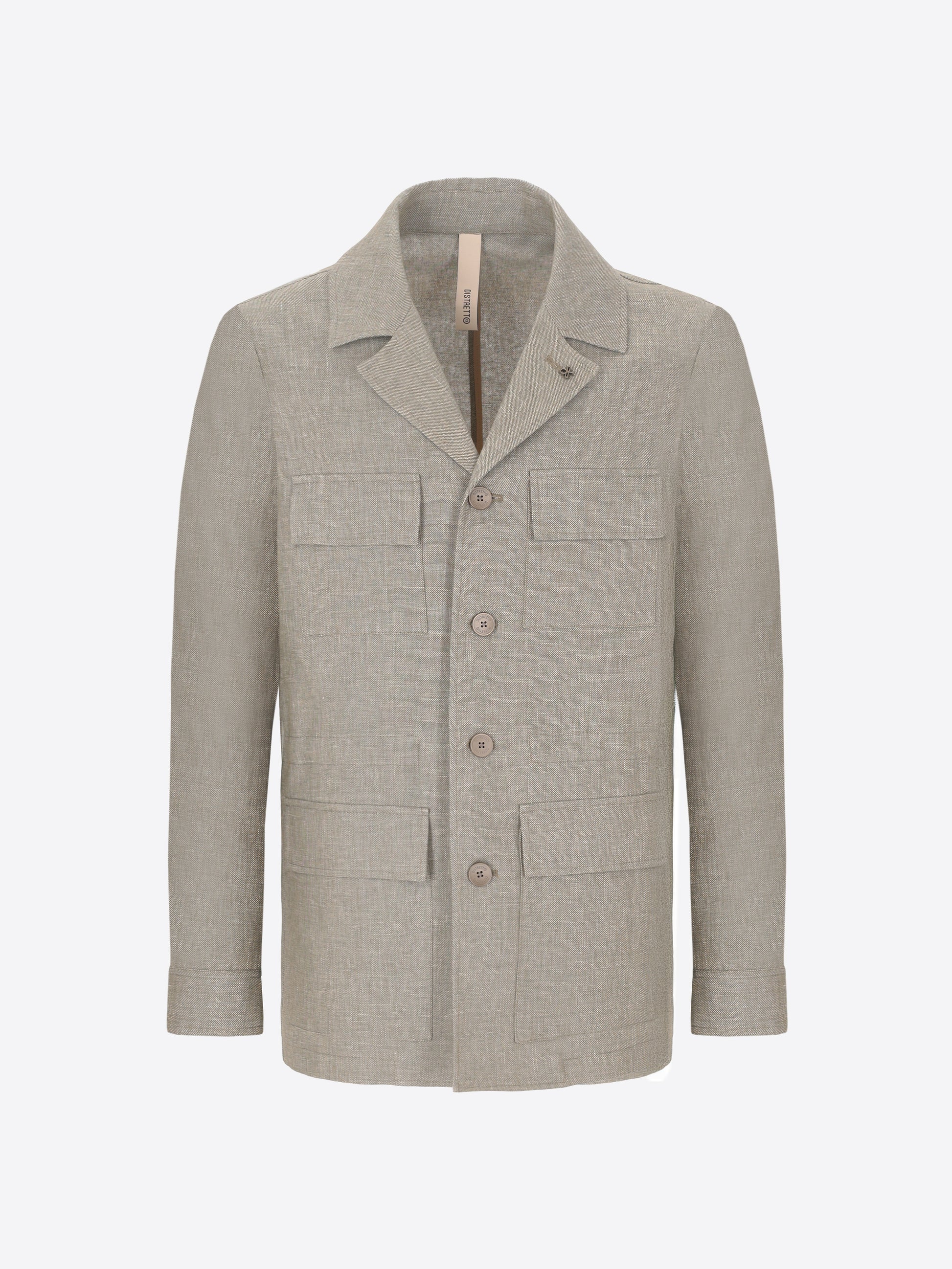 Certo Fieldjacke Aus Weichem Leinenmischgewebe