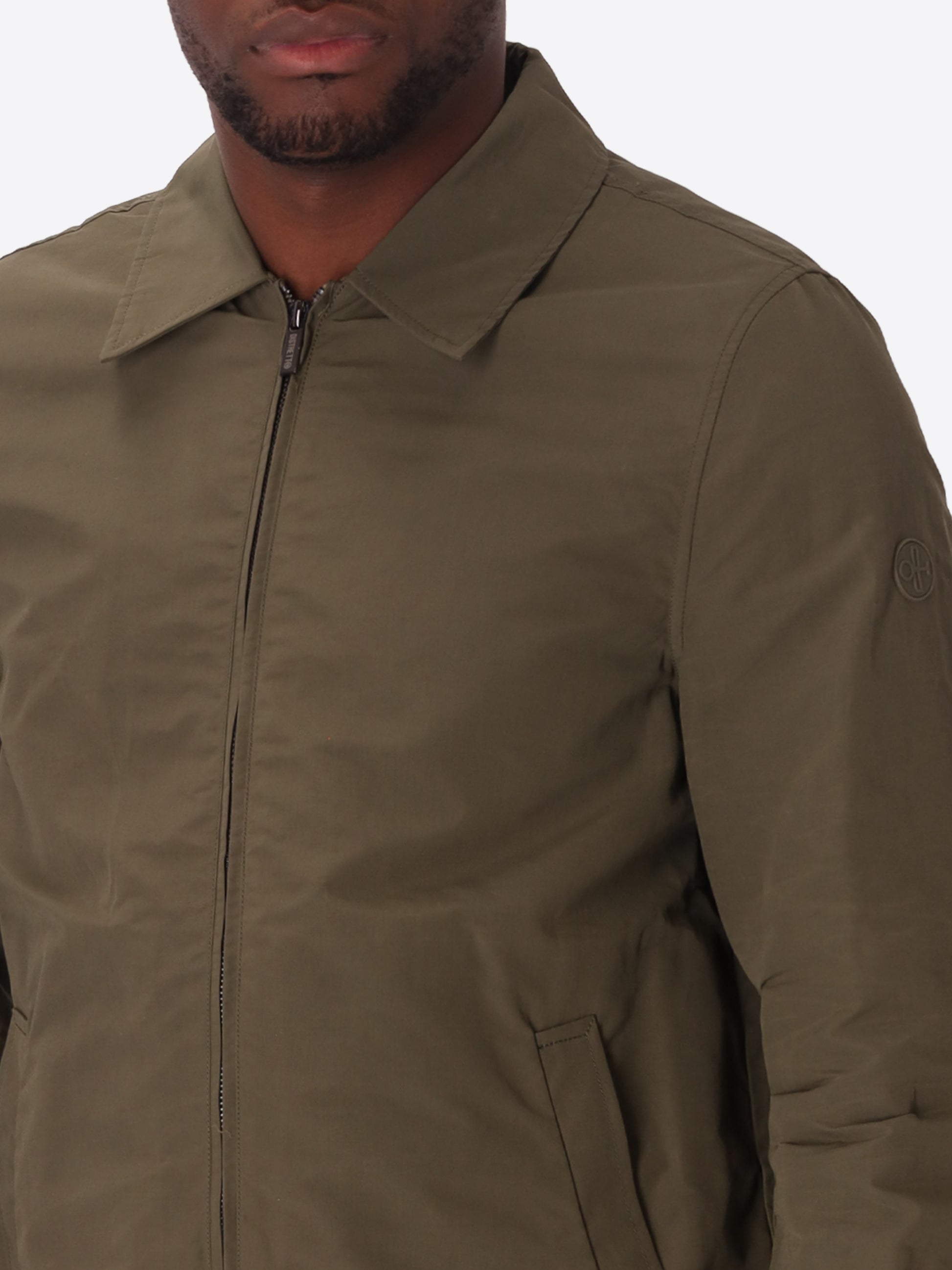 Herit Aviator-Jacke Aus Technischem Wasserabweisendem Atmungsaktivem Baumwoll-Nylon-Gewebe