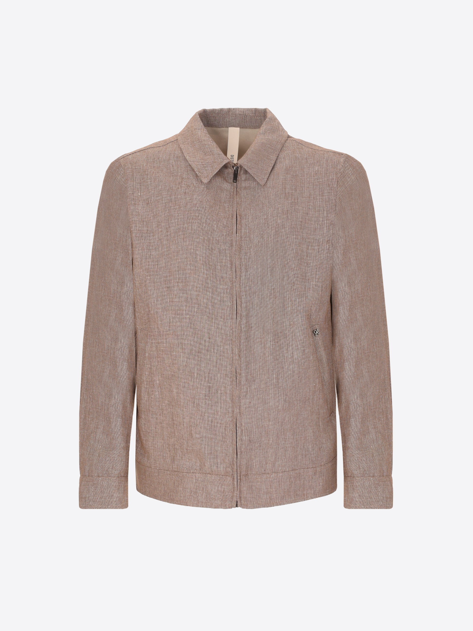 Certo Aviatorjacke Aus Weichem Leinenmischgewebe