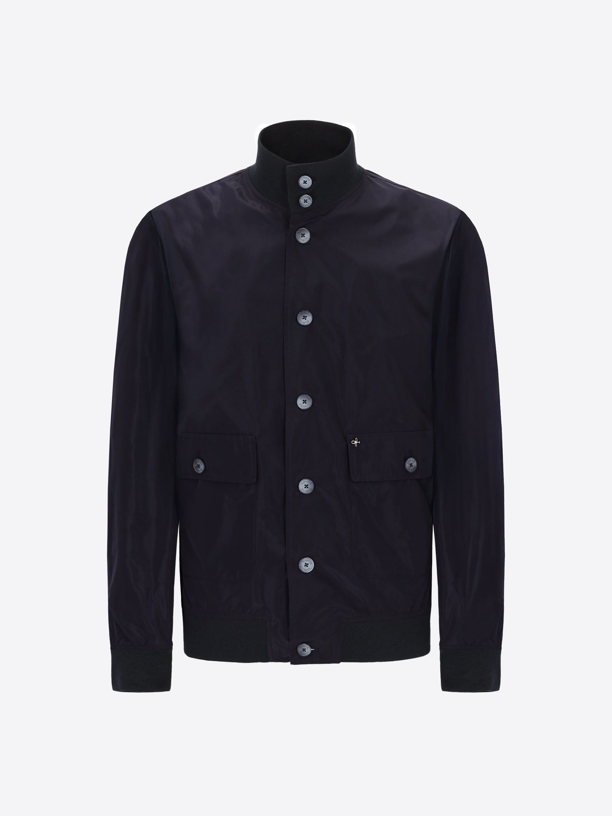 Bomber Jacket Onice in Water-Repellent Breathable Nylon-Feel Fabric
